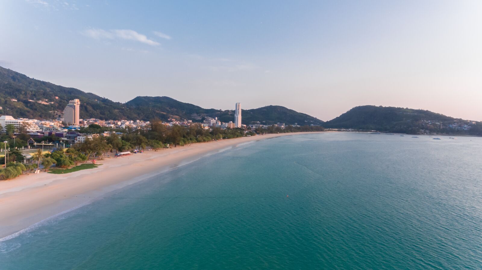 DJI FC330 sample photo. Aerial, patong beach, no photography