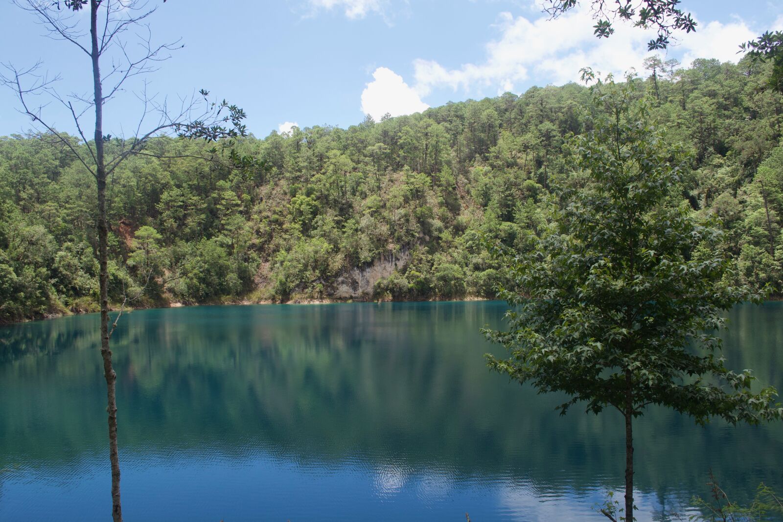 Nikon D3100 sample photo. Laguna, chiapas, montebello photography
