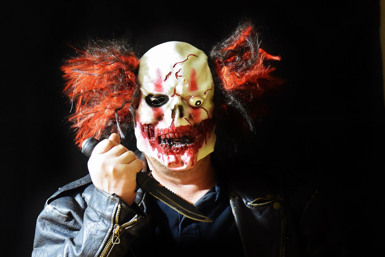 Nikon D7200 sample photo. Horror clown, mass murderer photography