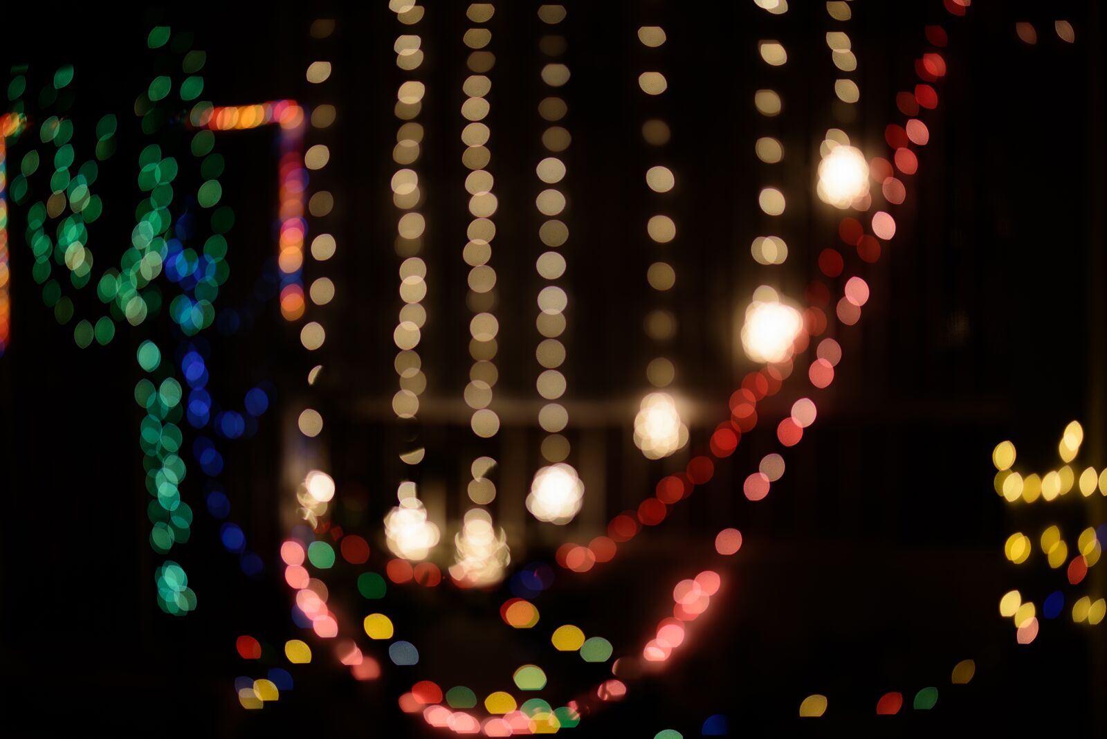 Nikon D810 sample photo. Bokeh, balls, colored photography