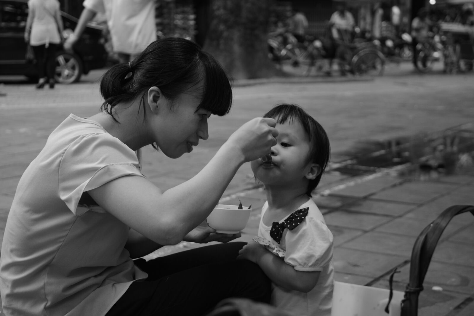 Nikon D7100 sample photo. Vietnam, mother, child photography