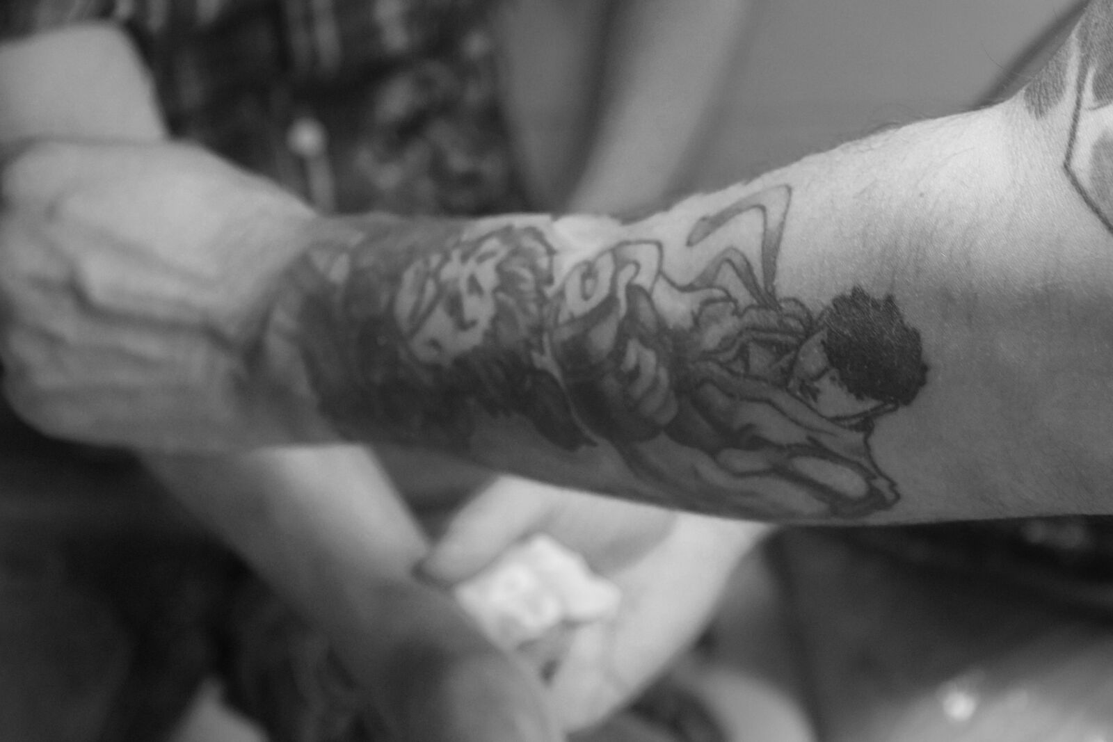 Nikon D3300 sample photo. Tattoo artist, tattooing, tattoo photography