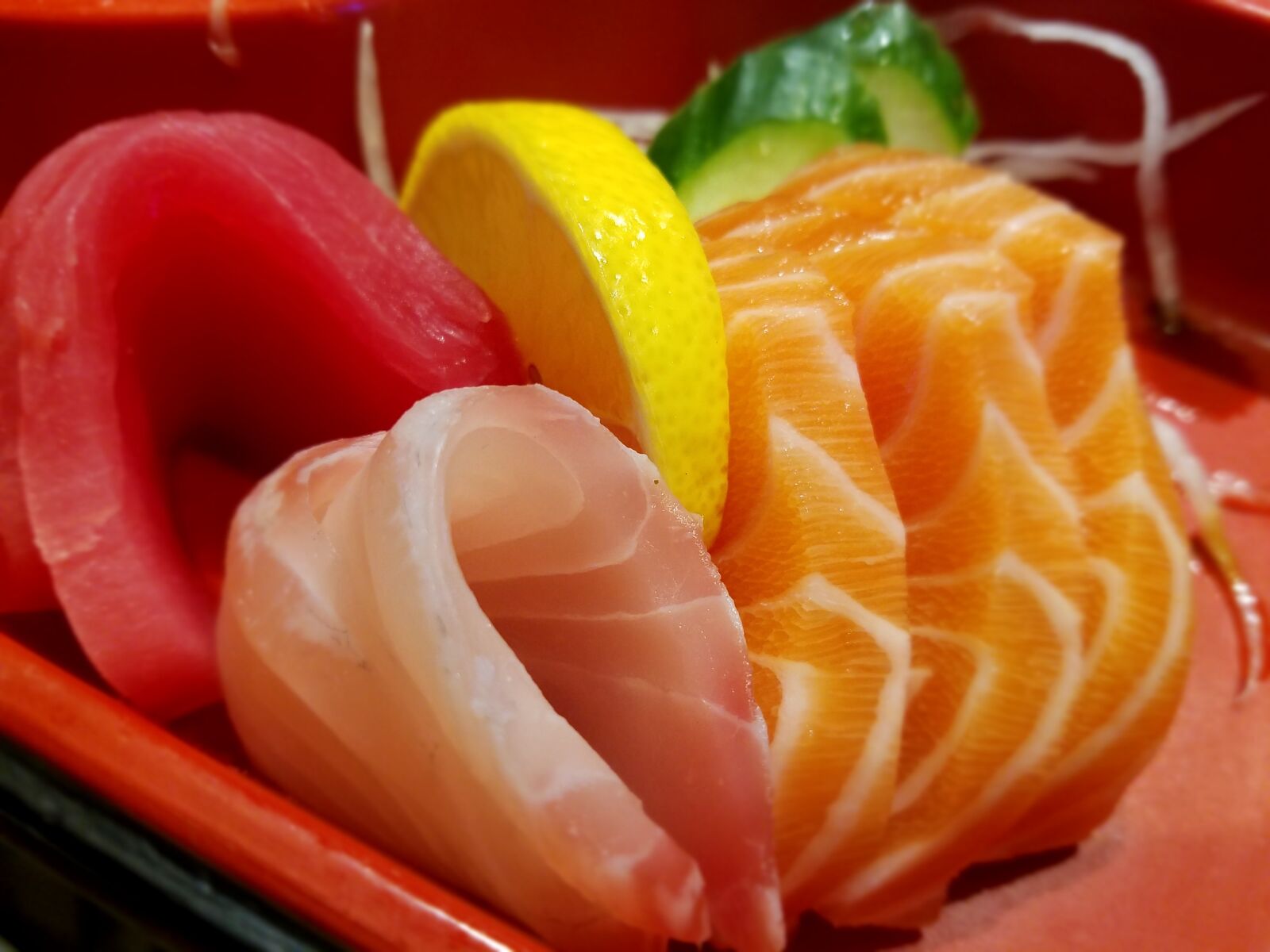 Samsung Galaxy S7 Edge sample photo. Sashimi, raw fish, japanese photography