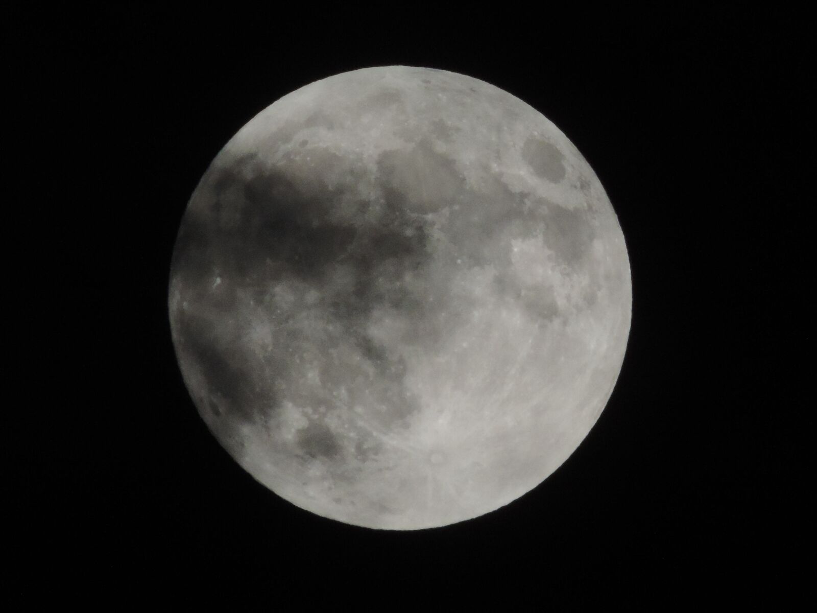 Nikon Coolpix P520 sample photo. Full, moon, andalucia photography