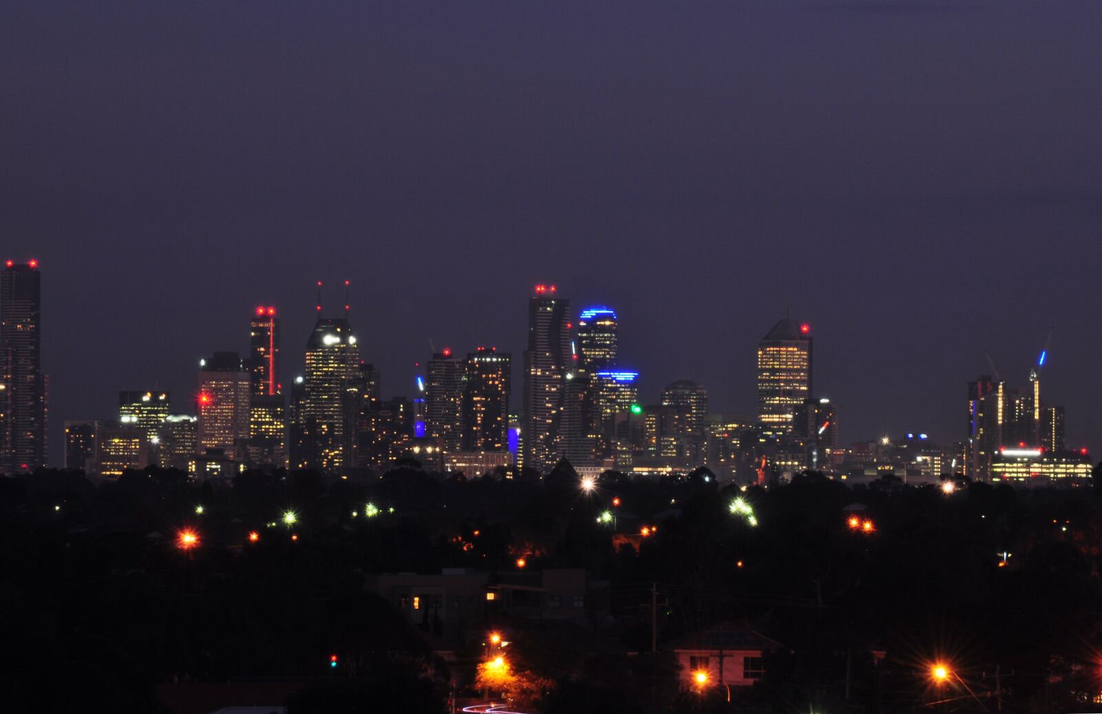 Nikon D90 sample photo. Melbourne skyline, melbourne north photography