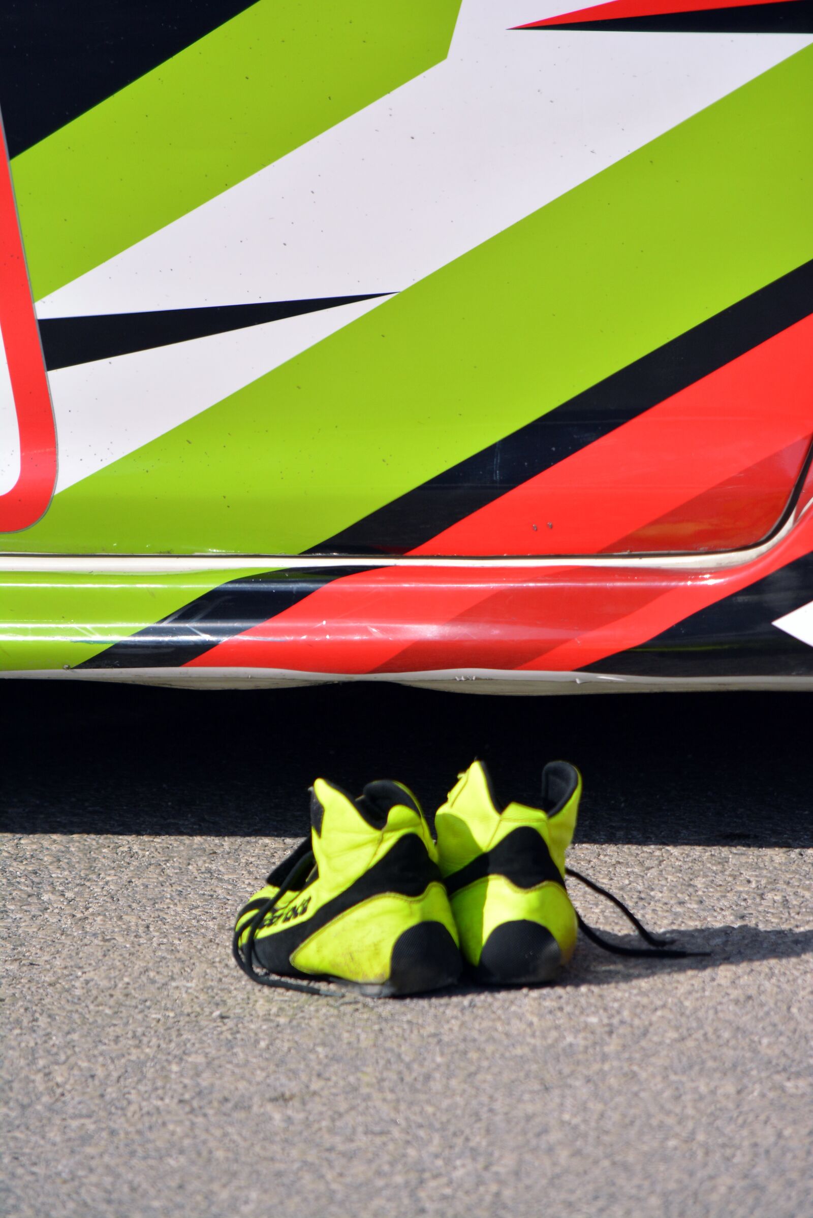 Nikon D5200 sample photo. Footgear, footwear, race colors photography
