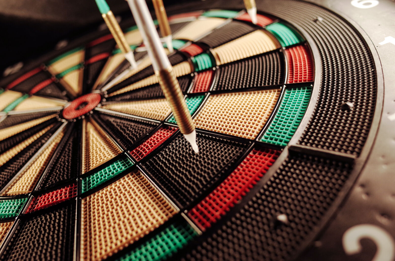 Ricoh GR II sample photo. Dart, dartboard, game, precision photography