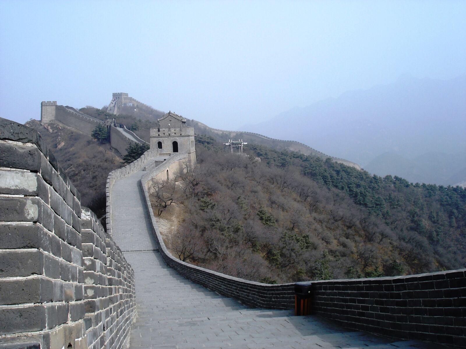Sony DSC-W5 sample photo. "Great wall of china" photography