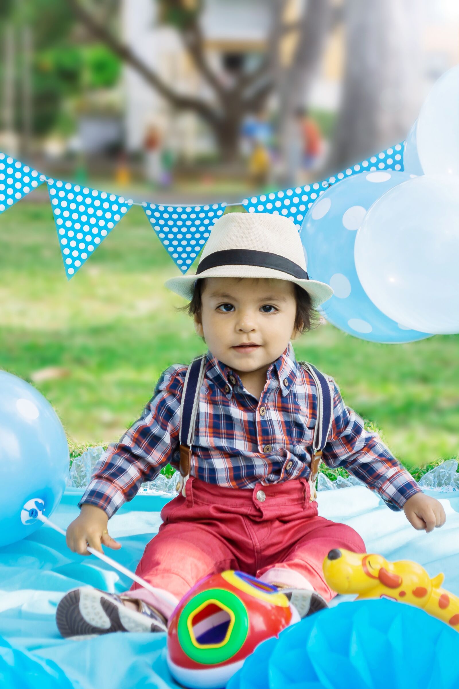 Nikon D5200 sample photo. Bebe, park, birthday photography