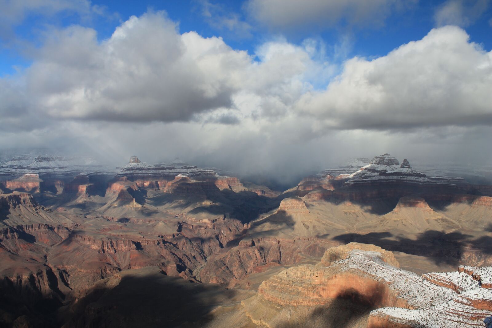 Canon EOS 1100D (EOS Rebel T3 / EOS Kiss X50) sample photo. Grand canyon, winter, canyon photography
