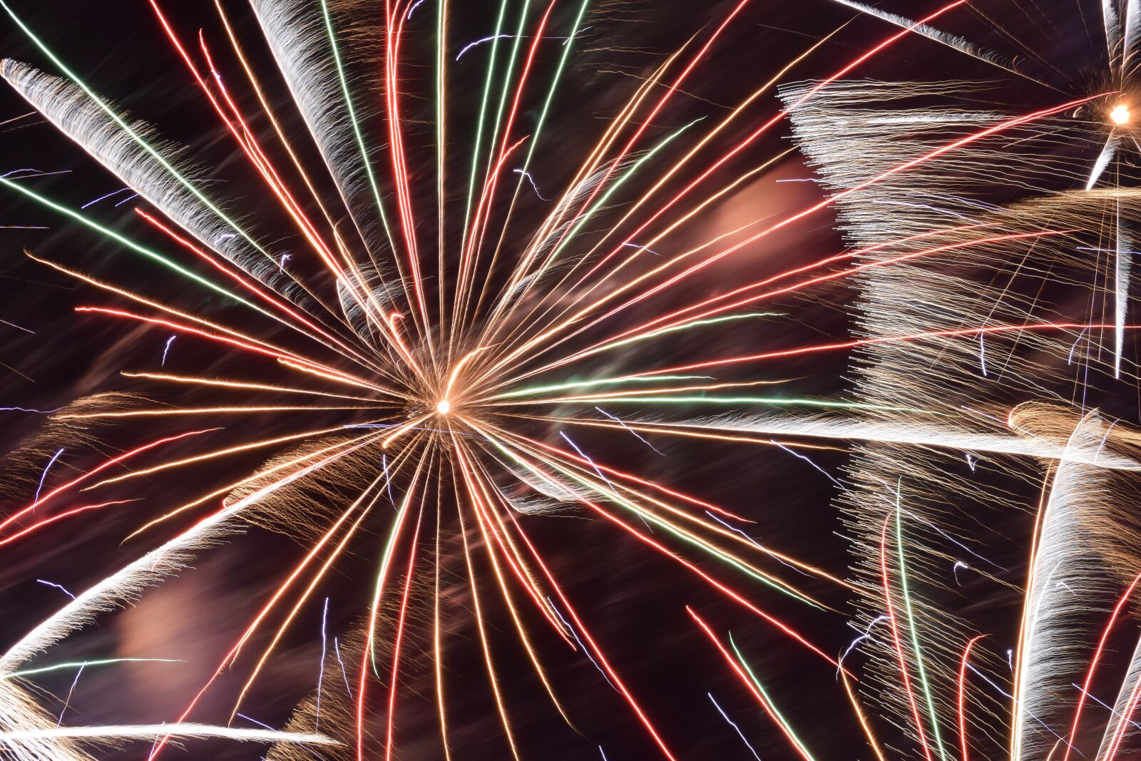 Nikon D5300 sample photo. Fireworks, red, black photography