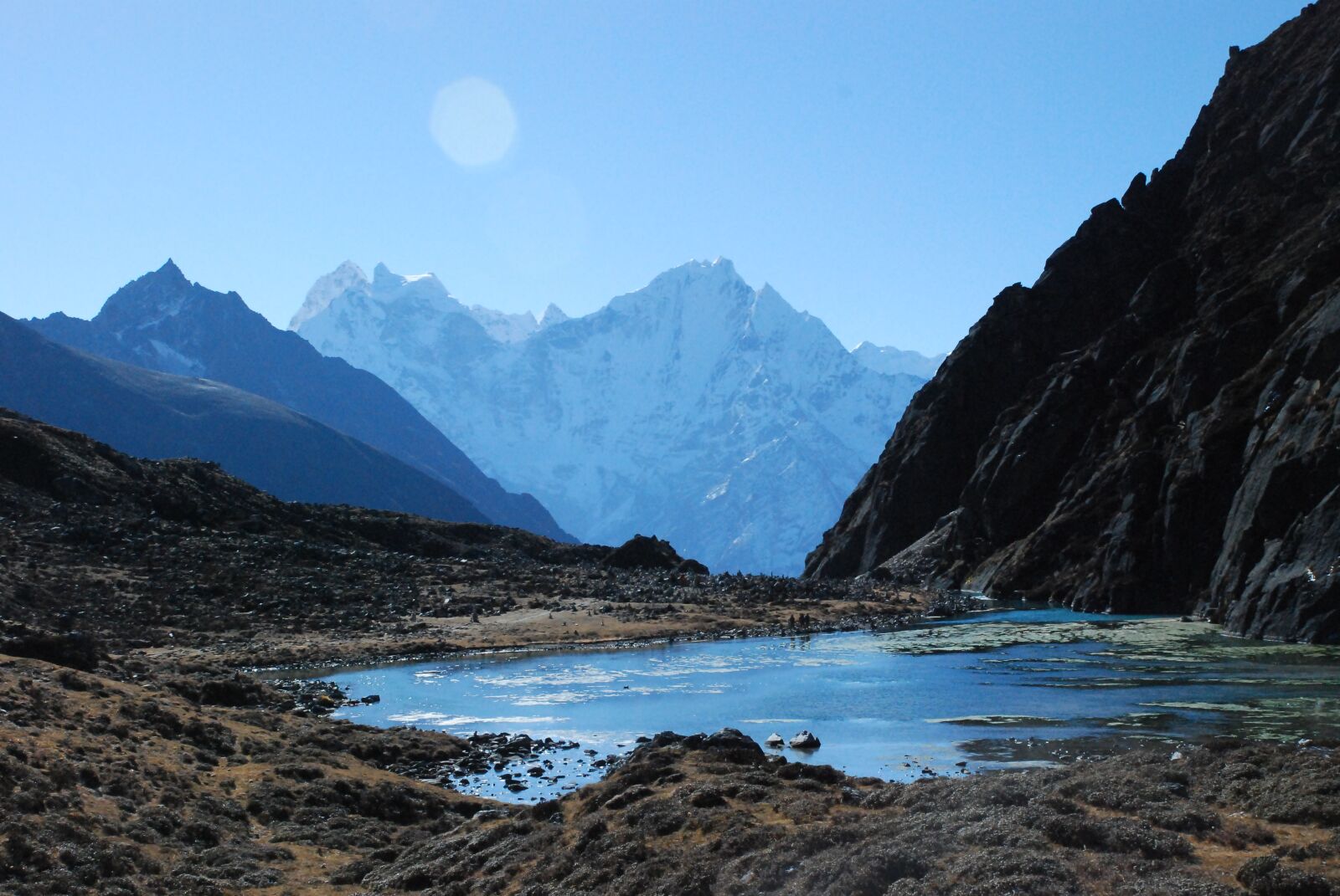 Nikon D80 sample photo. The himalayas, nepal, mountain photography