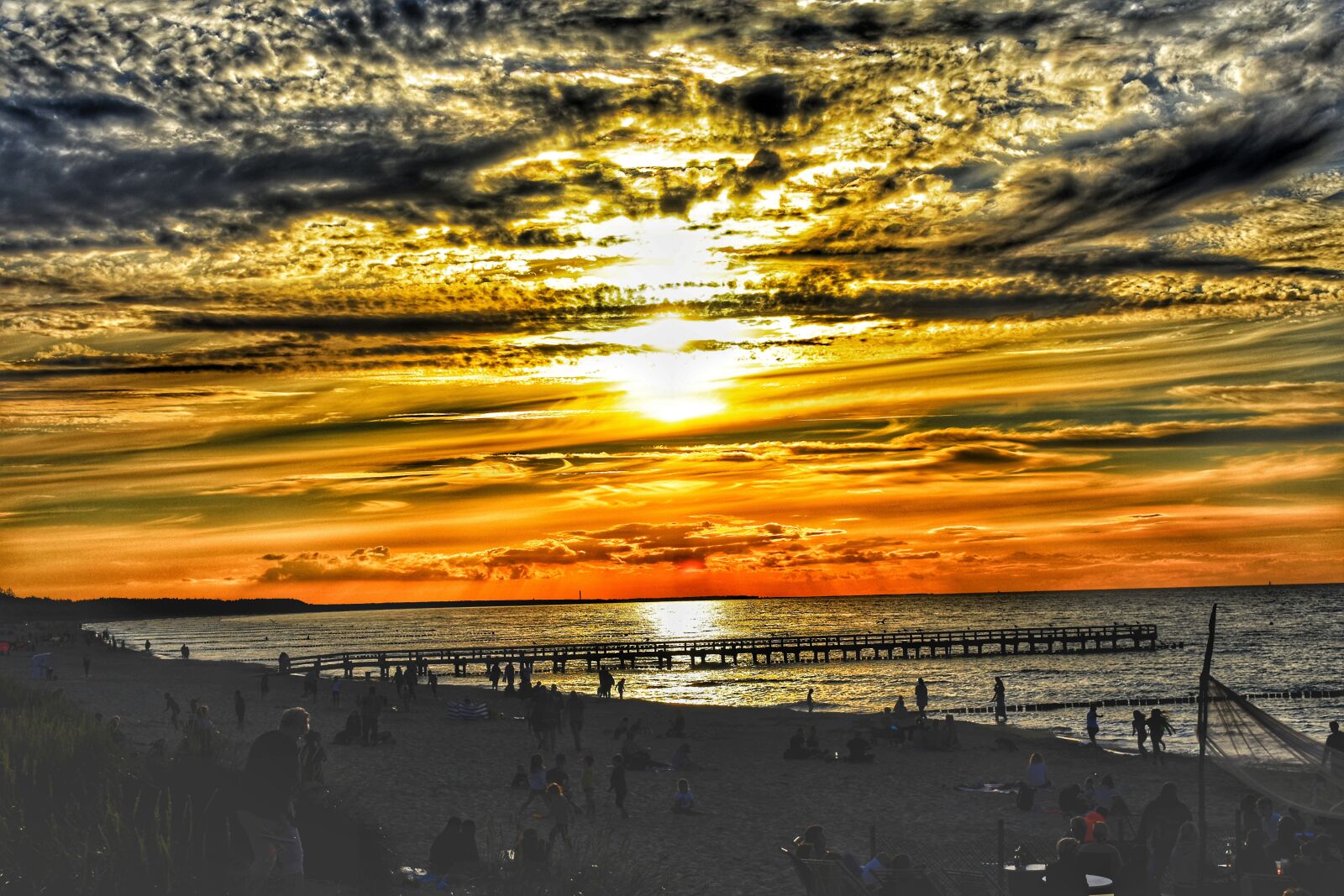 Nikon D3400 sample photo. Sunset, beach, ocean photography