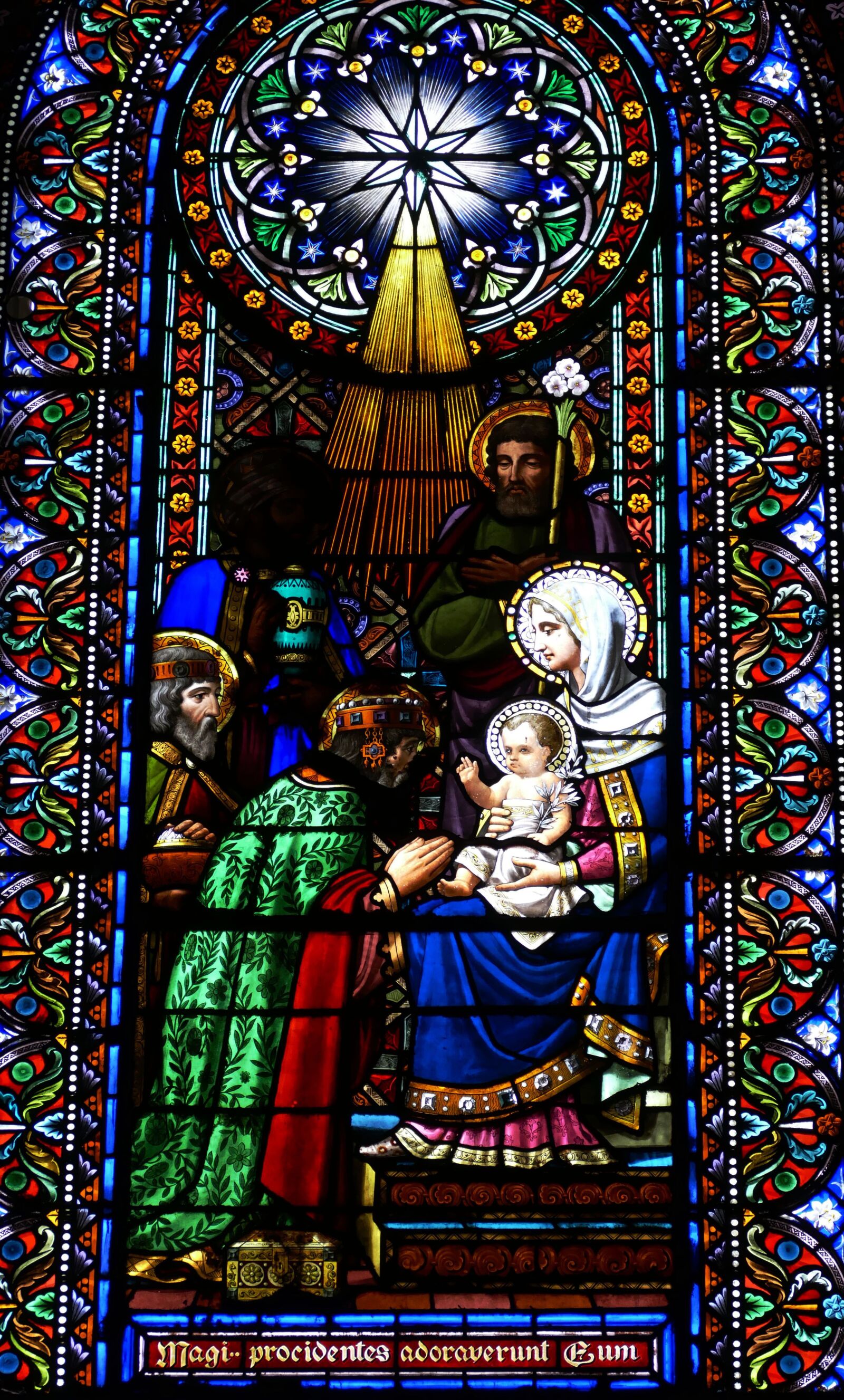 Panasonic Lumix DMC-FZ1000 sample photo. Church window, stained glass photography