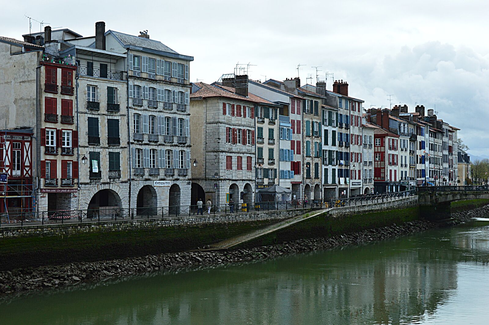 Nikon D3200 sample photo. Houses, wharf, bayonne photography