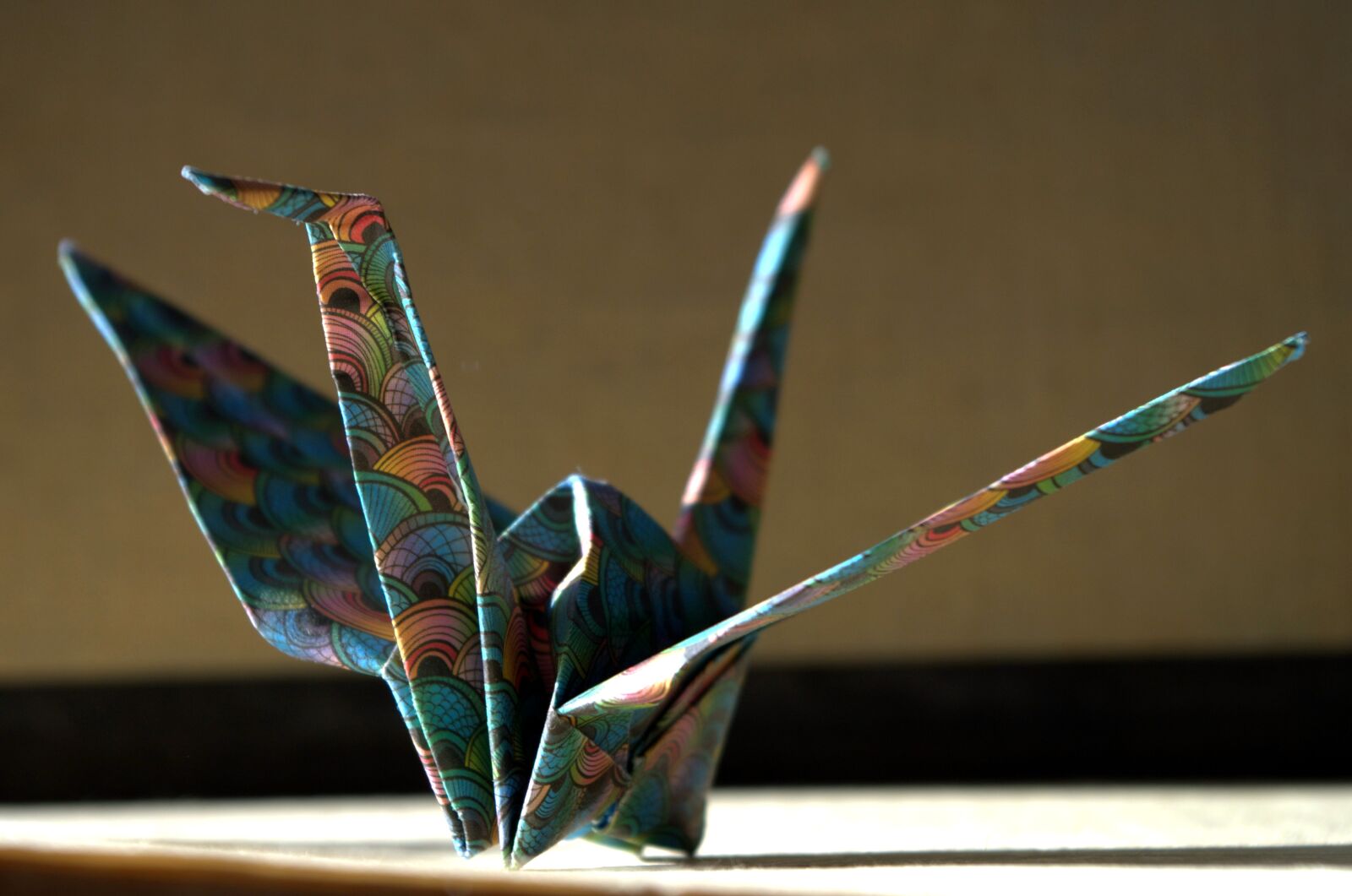 Pentax K-30 sample photo. Origami, fold, paper photography