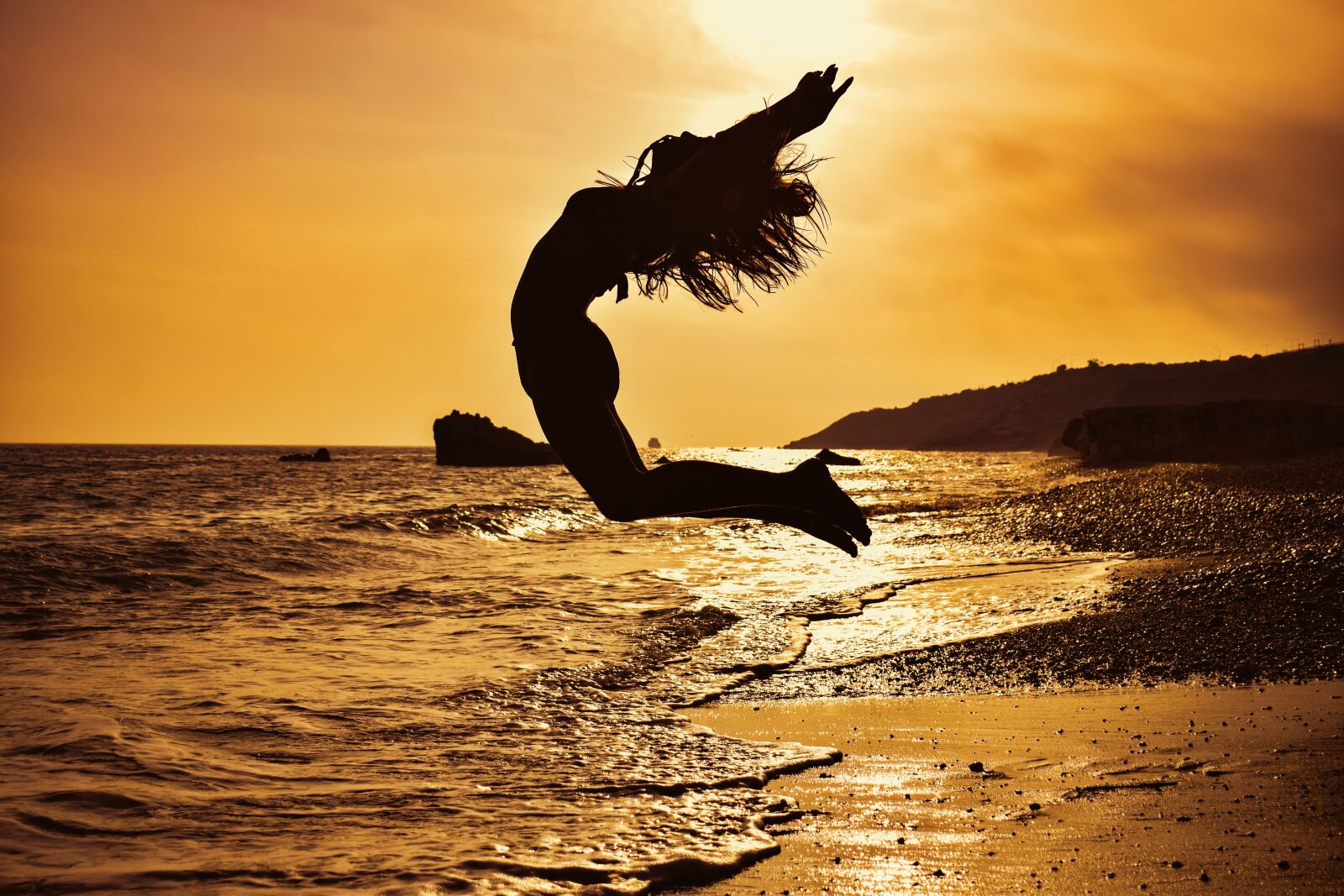 Nikon D3300 sample photo. Girl, teenager, jumping photography
