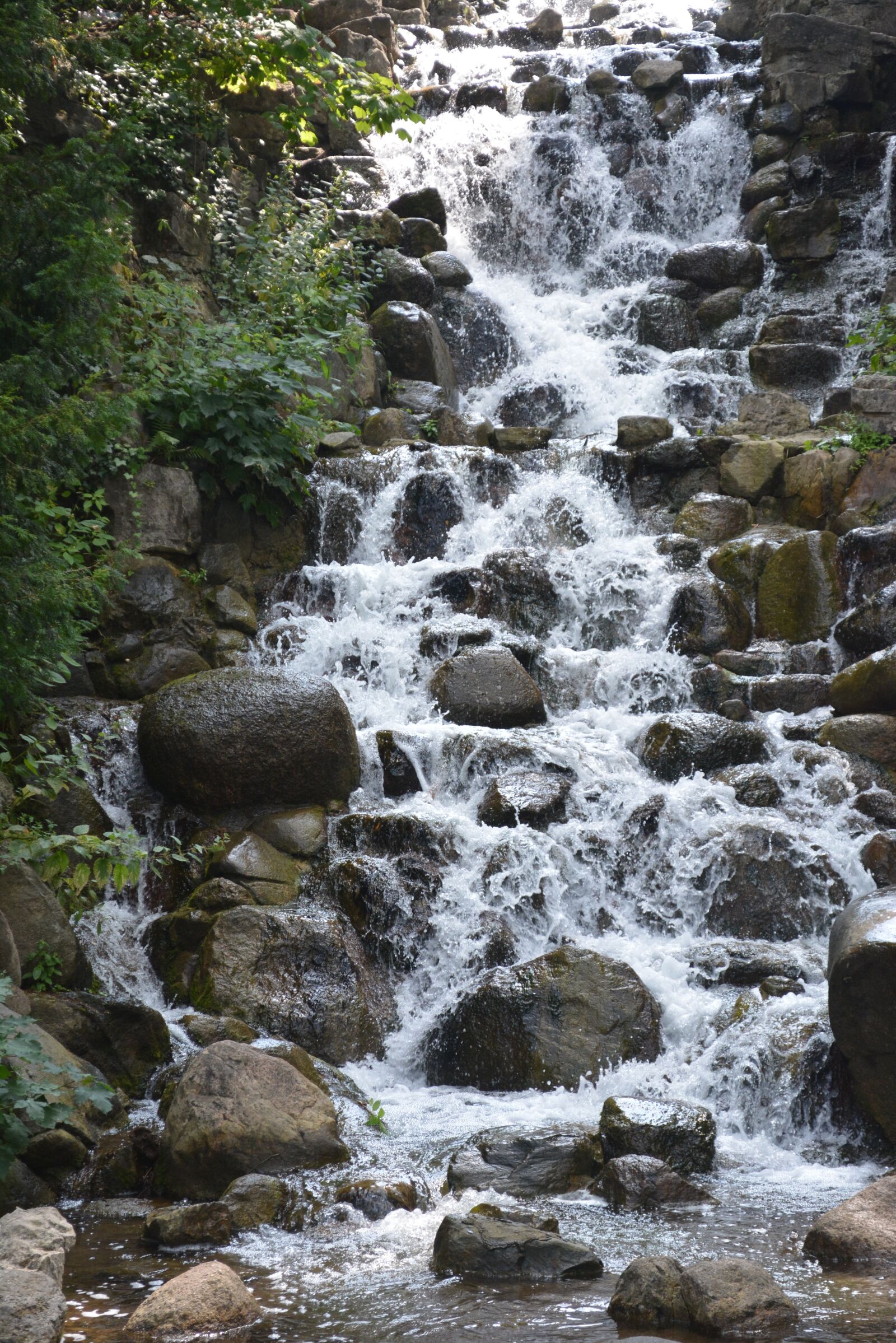 Nikon D5200 sample photo. Waterfall, nature, bach photography