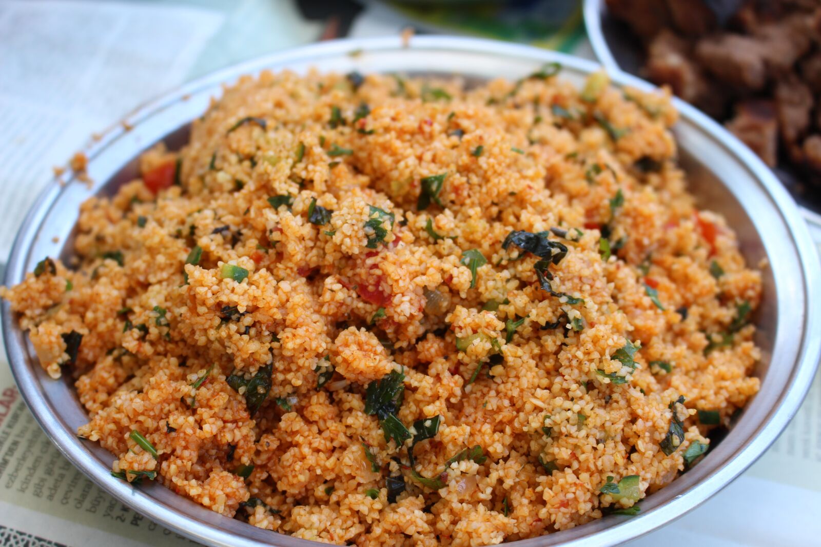Canon EOS 700D (EOS Rebel T5i / EOS Kiss X7i) sample photo. Bulgur, salad, turkish cuisine photography