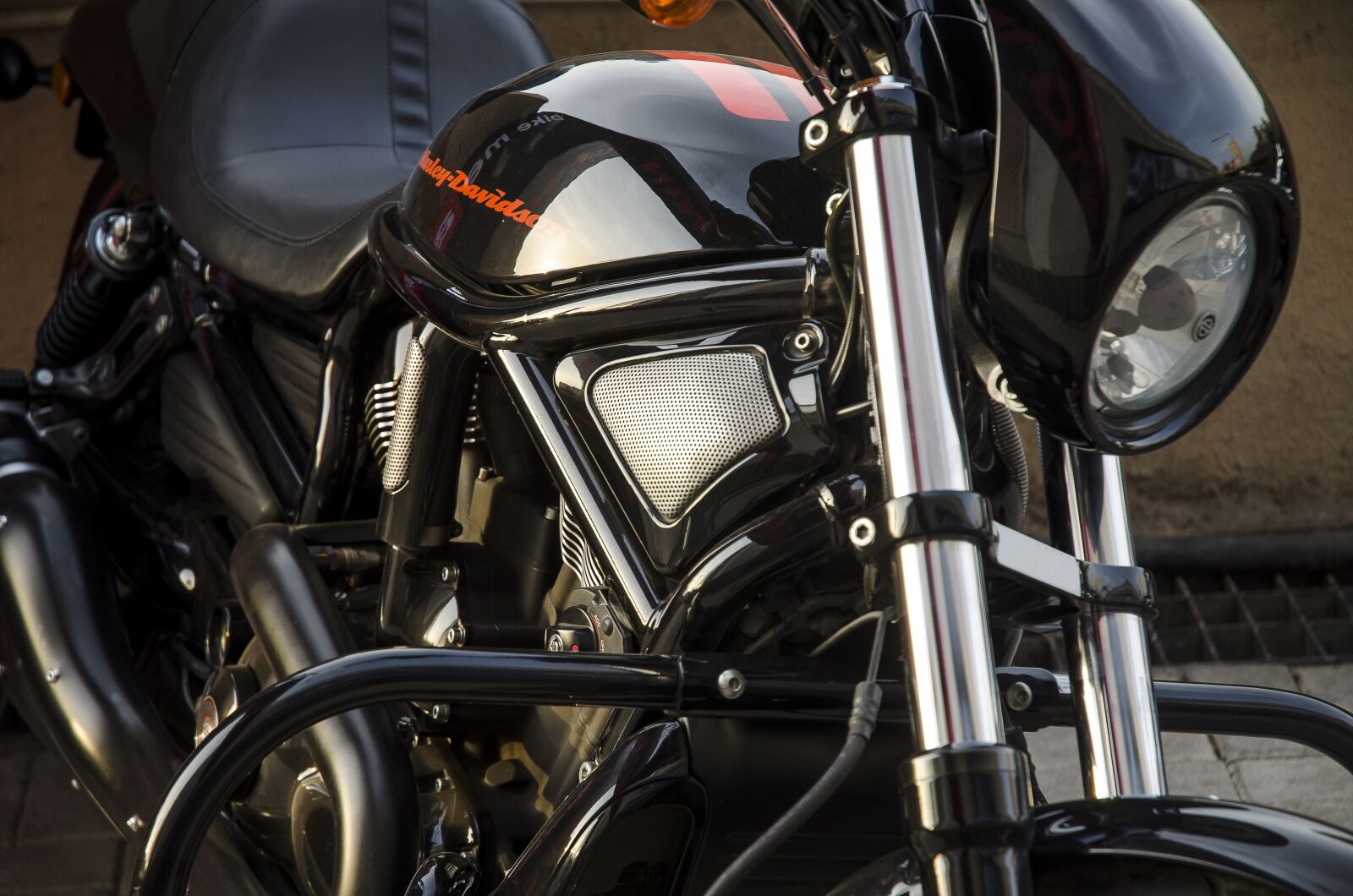 Nikon D7000 sample photo. Harley davidson, motorcycle, motorbike photography