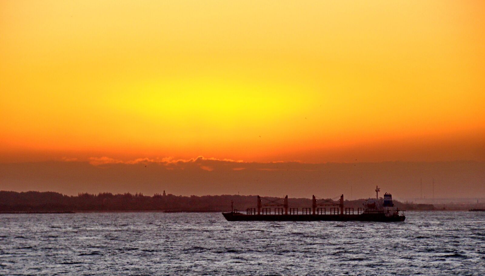 Sony Cyber-shot DSC-H50 sample photo. Sunset, ocean, atlantic photography