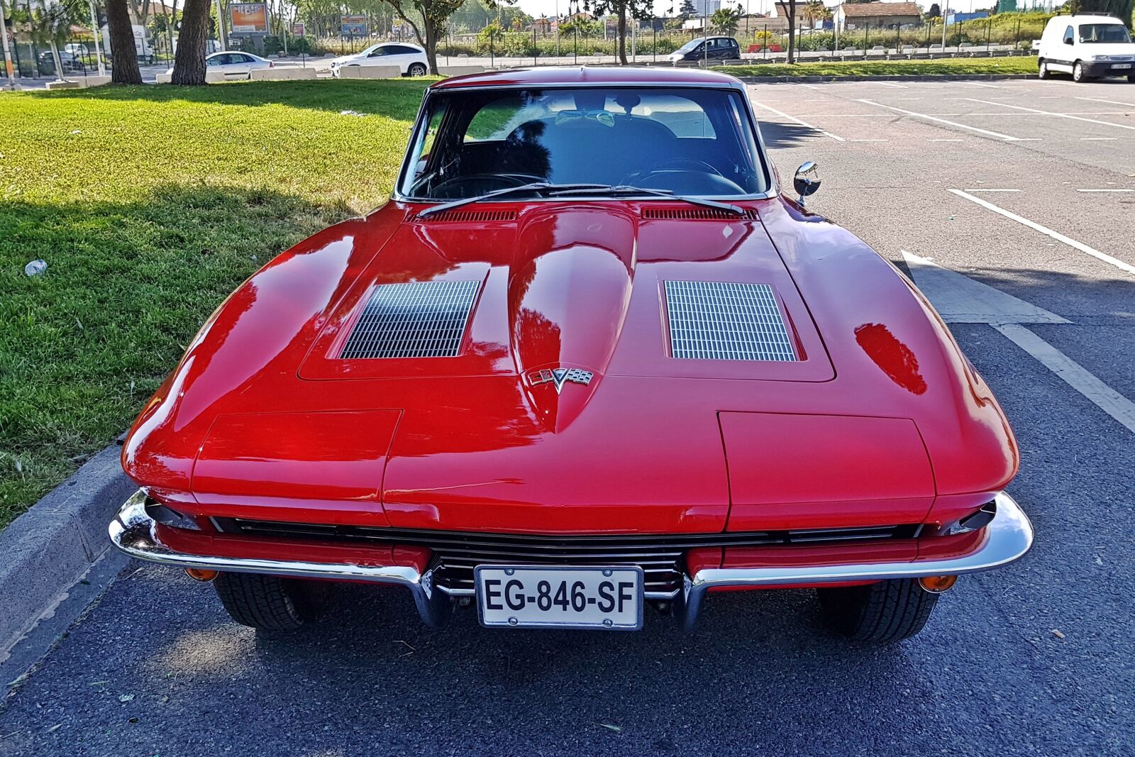 Samsung Galaxy S8 sample photo. Chevrolet, corvette, cup photography