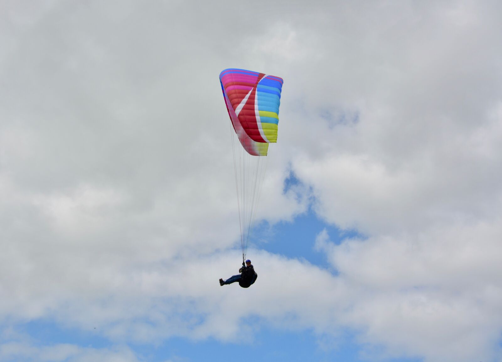 Nikon D5200 sample photo. Paragliding, free flight, leisure photography