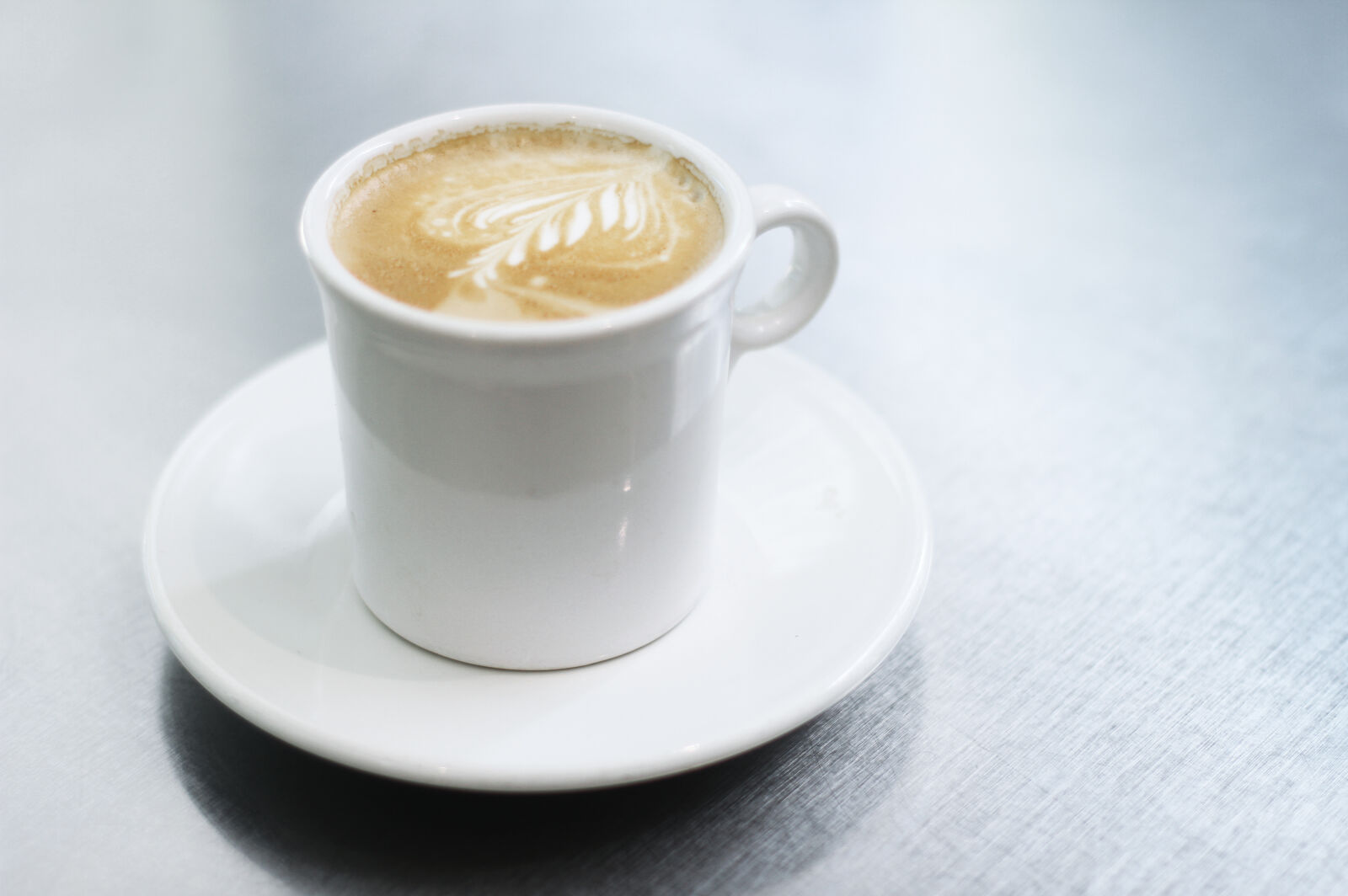 Canon EOS 7D + Canon EF 50mm F1.4 USM sample photo. Close, up, of, cappuccino photography