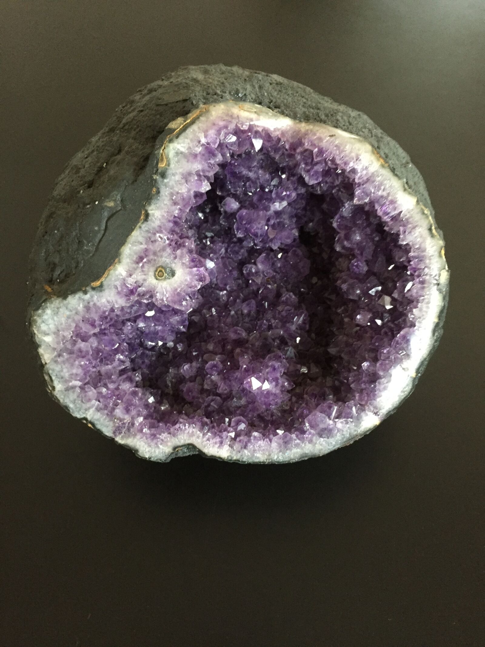 Apple iPhone 6 sample photo. Druze, gems, amethyst photography
