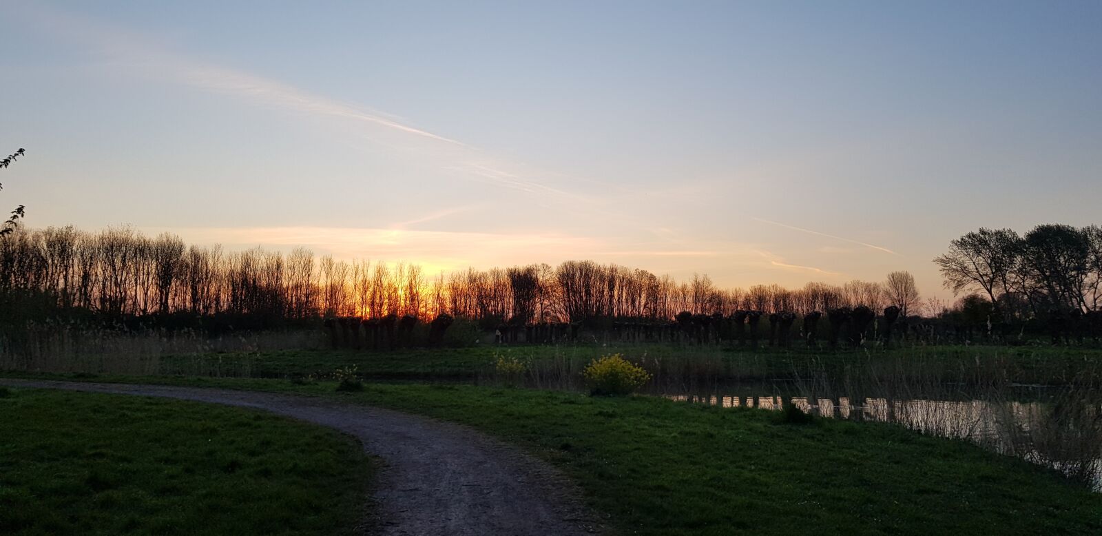 Samsung Galaxy S8 sample photo. Sunrise, nature, water photography