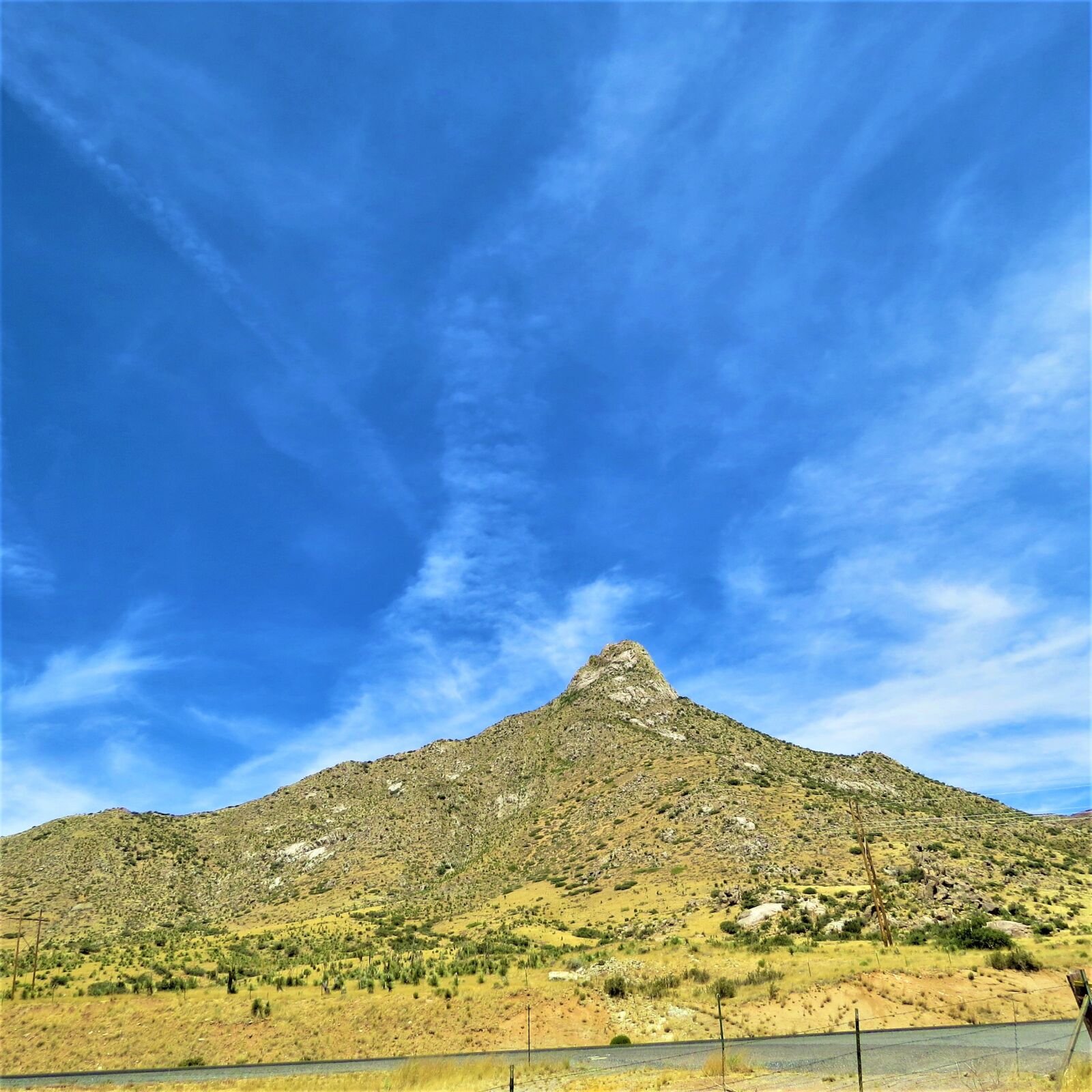Canon PowerShot SX50 HS sample photo. Blue sky, landscape, mountain photography
