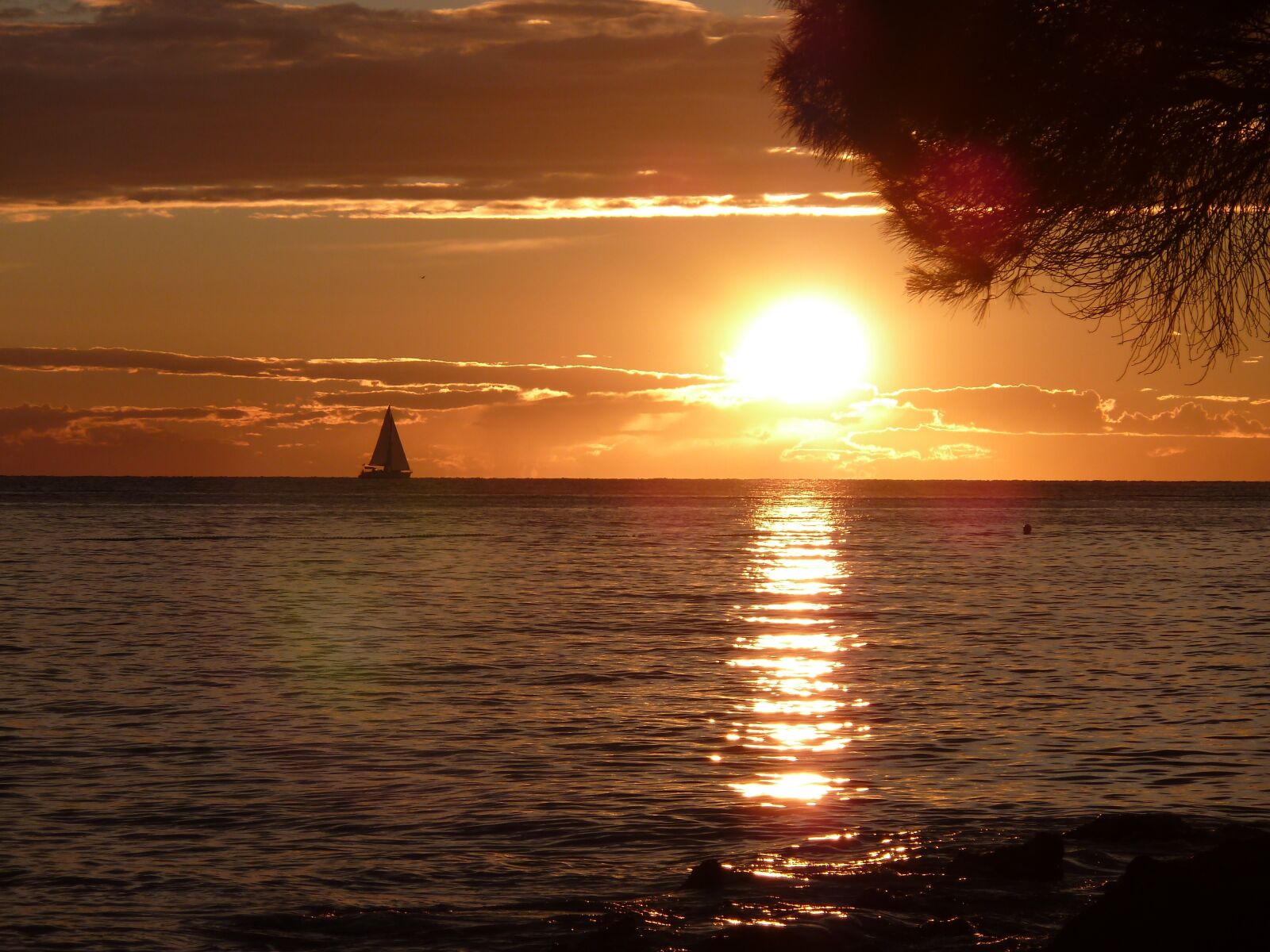 Panasonic Lumix DMC-ZS7 (Lumix DMC-TZ10) sample photo. Porec, sailing boat, croatia photography