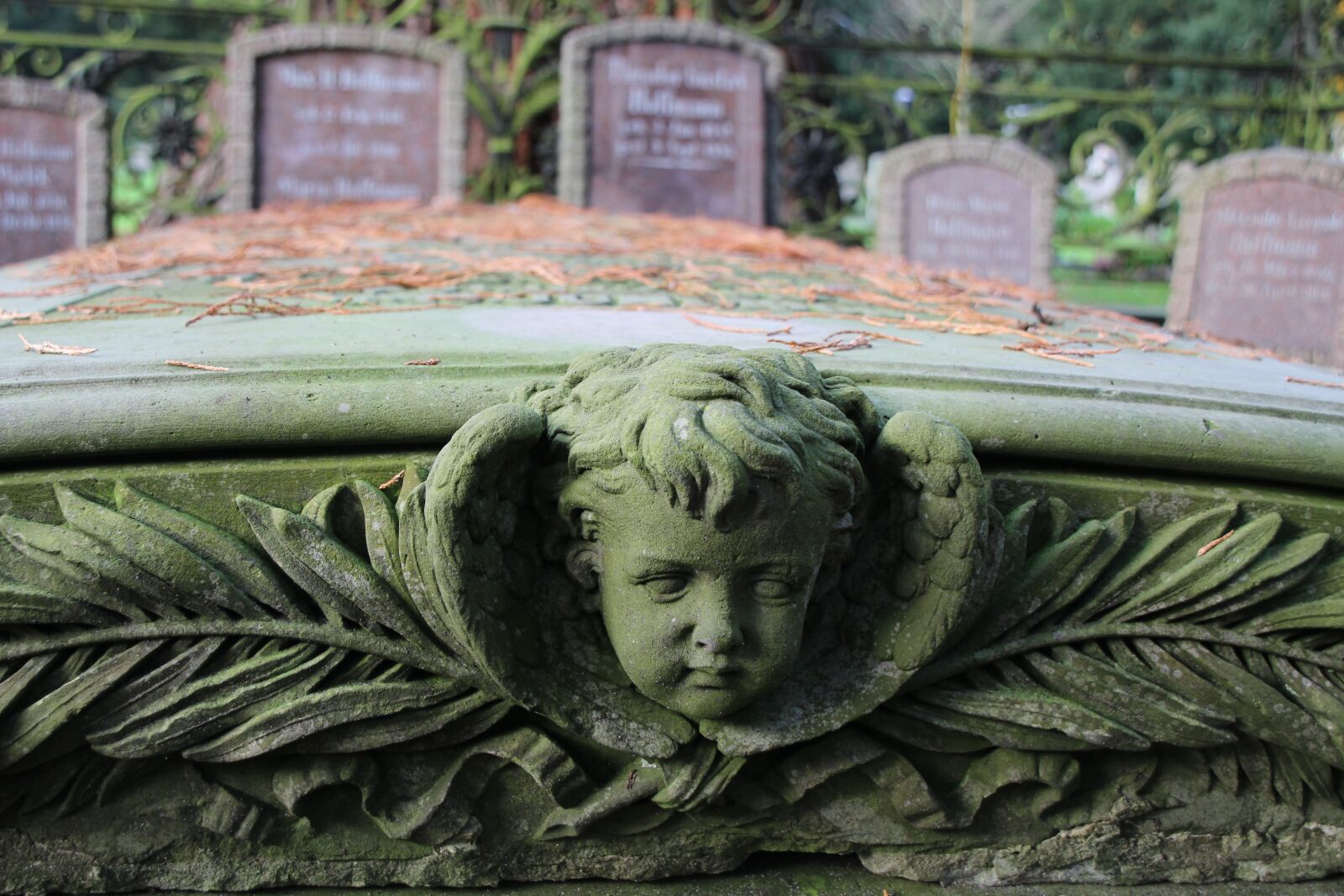 Canon EOS 60D sample photo. Grave stones, cross, cemetery photography