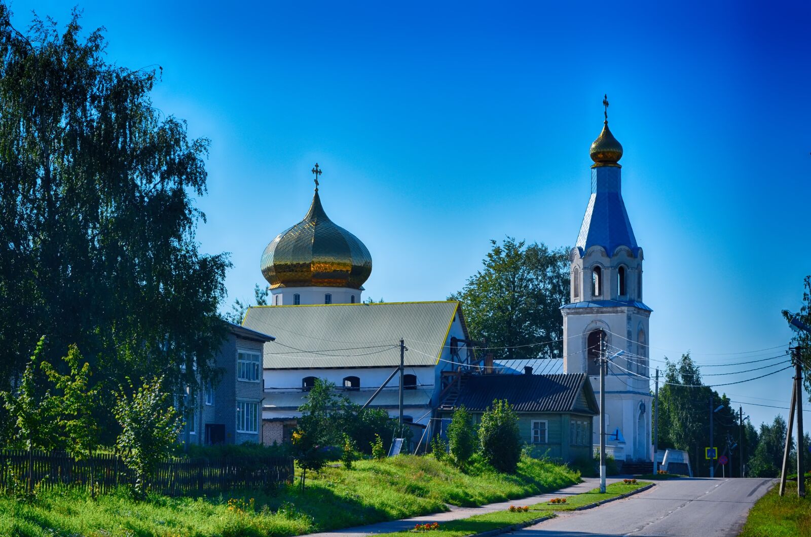 Nikon D5200 sample photo. Village, moshenskoe, building photography