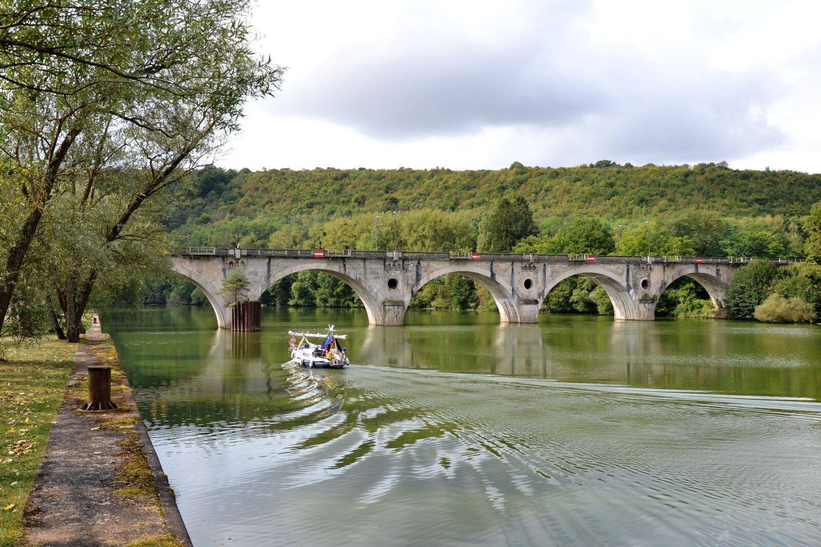 Nikon D3100 sample photo. Liverdun, moselle, bridge photography