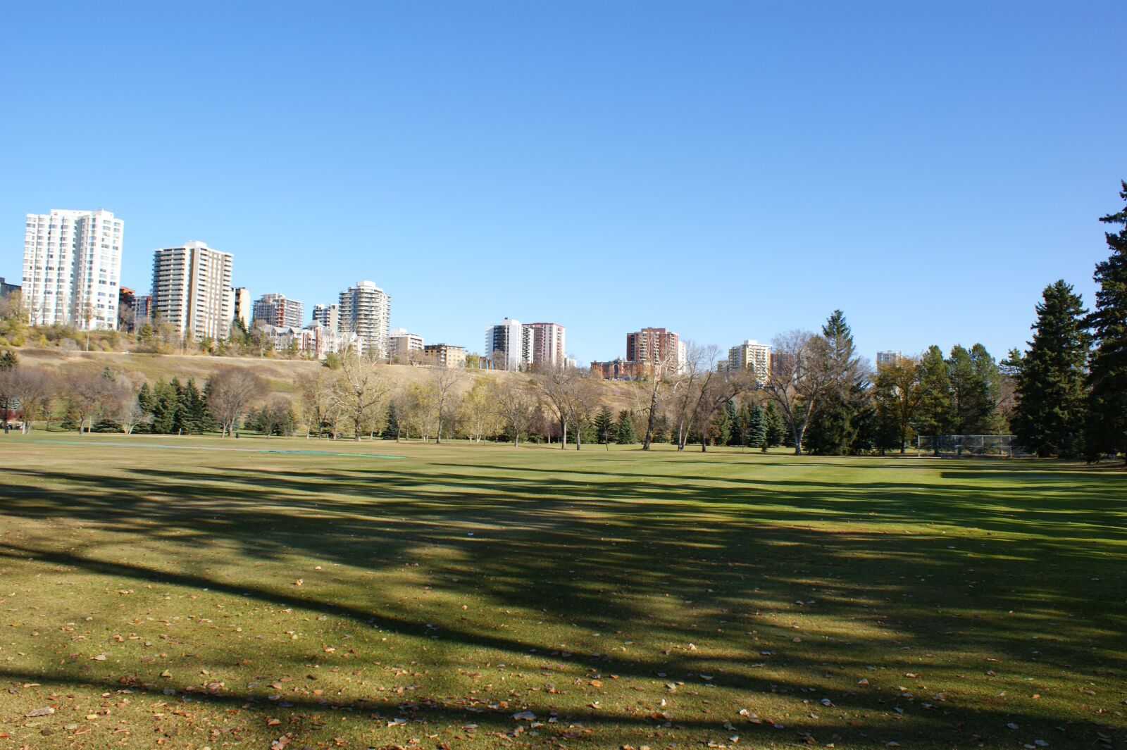 Sony Alpha DSLR-A350 sample photo. Edmonton, city, downtown photography