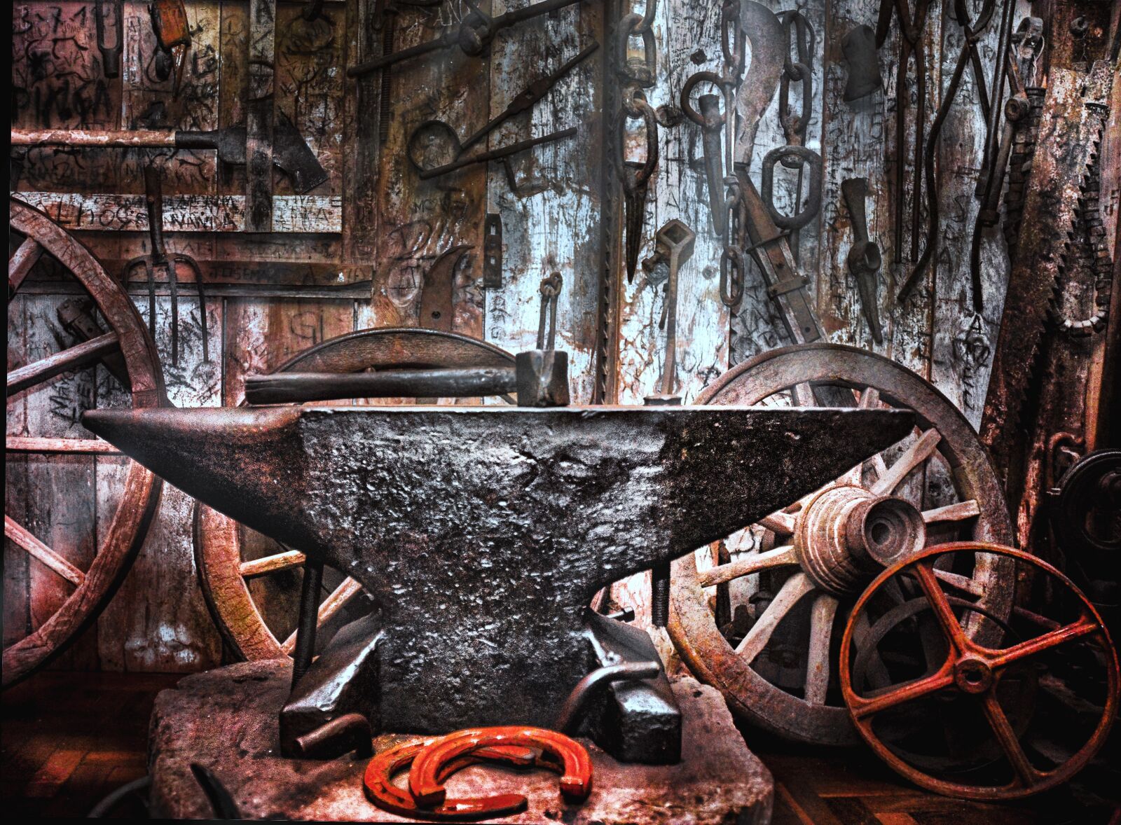 Nikon D60 sample photo. Old, rusty, wood photography