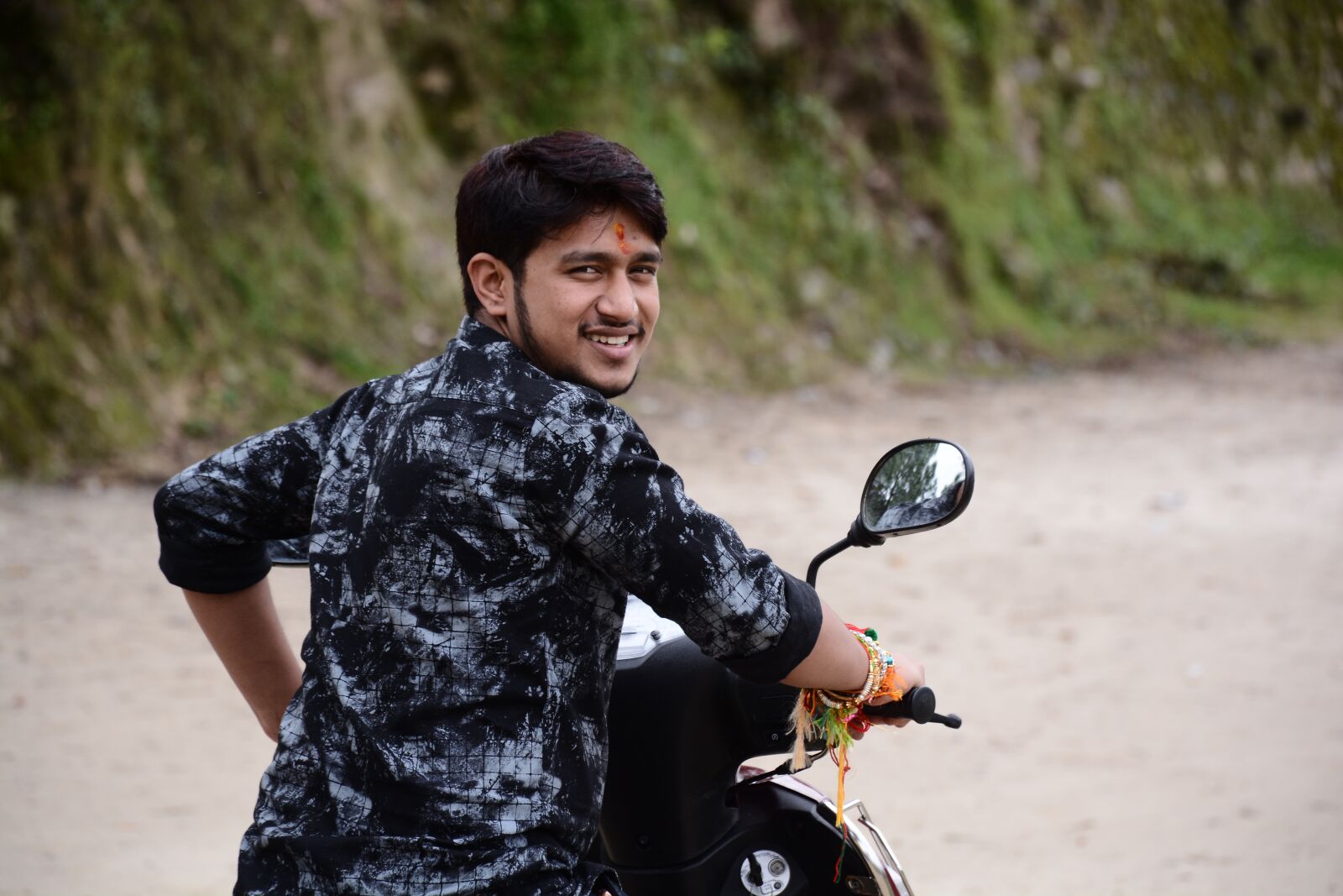 Nikon D7100 sample photo. Beauty, bike, rider photography