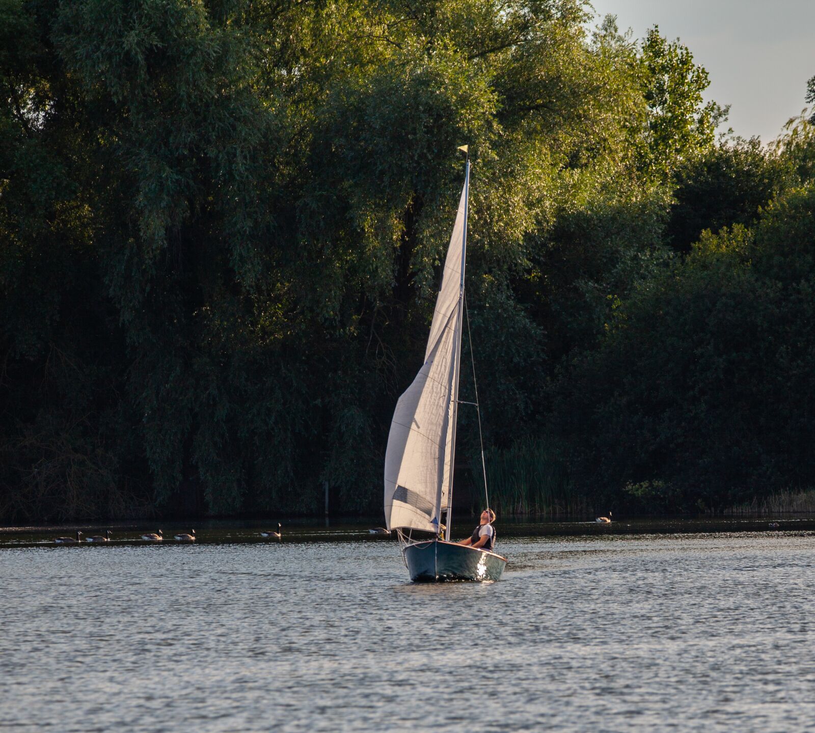 150-600mm F5-6.3 DG OS HSM | Contemporary 015 sample photo. Small boat, single crew photography