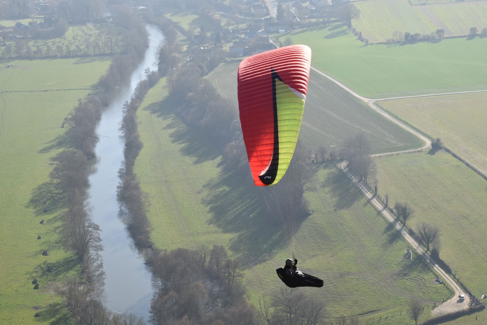 Nikon D5600 sample photo. Paragliding, paraglider, sailing paragliding photography