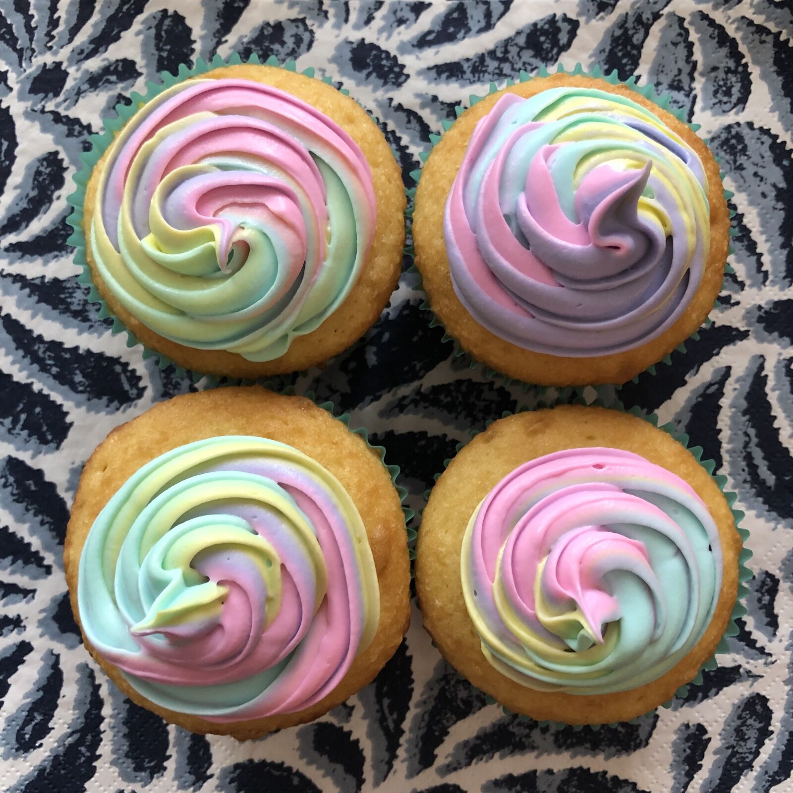 iPhone 8 Plus back dual camera 3.99mm f/1.8 sample photo. Cupcakes, frosting, icing photography