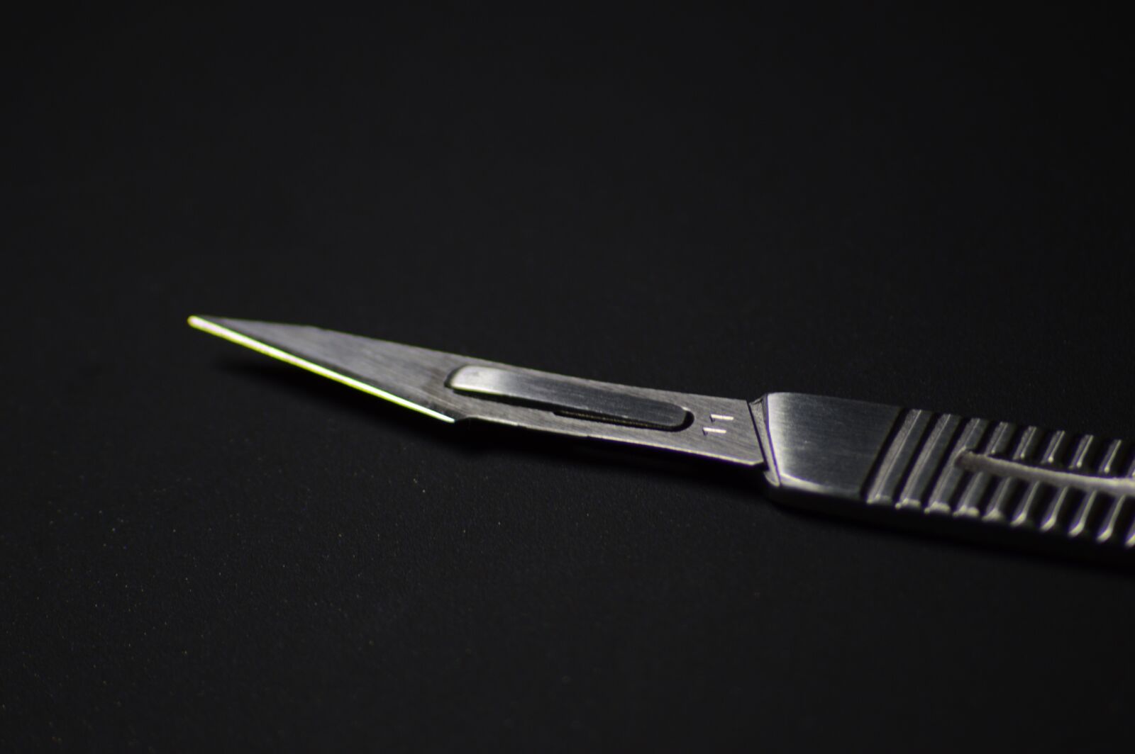 Nikon D3200 sample photo. Knife, scalpel, edge photography