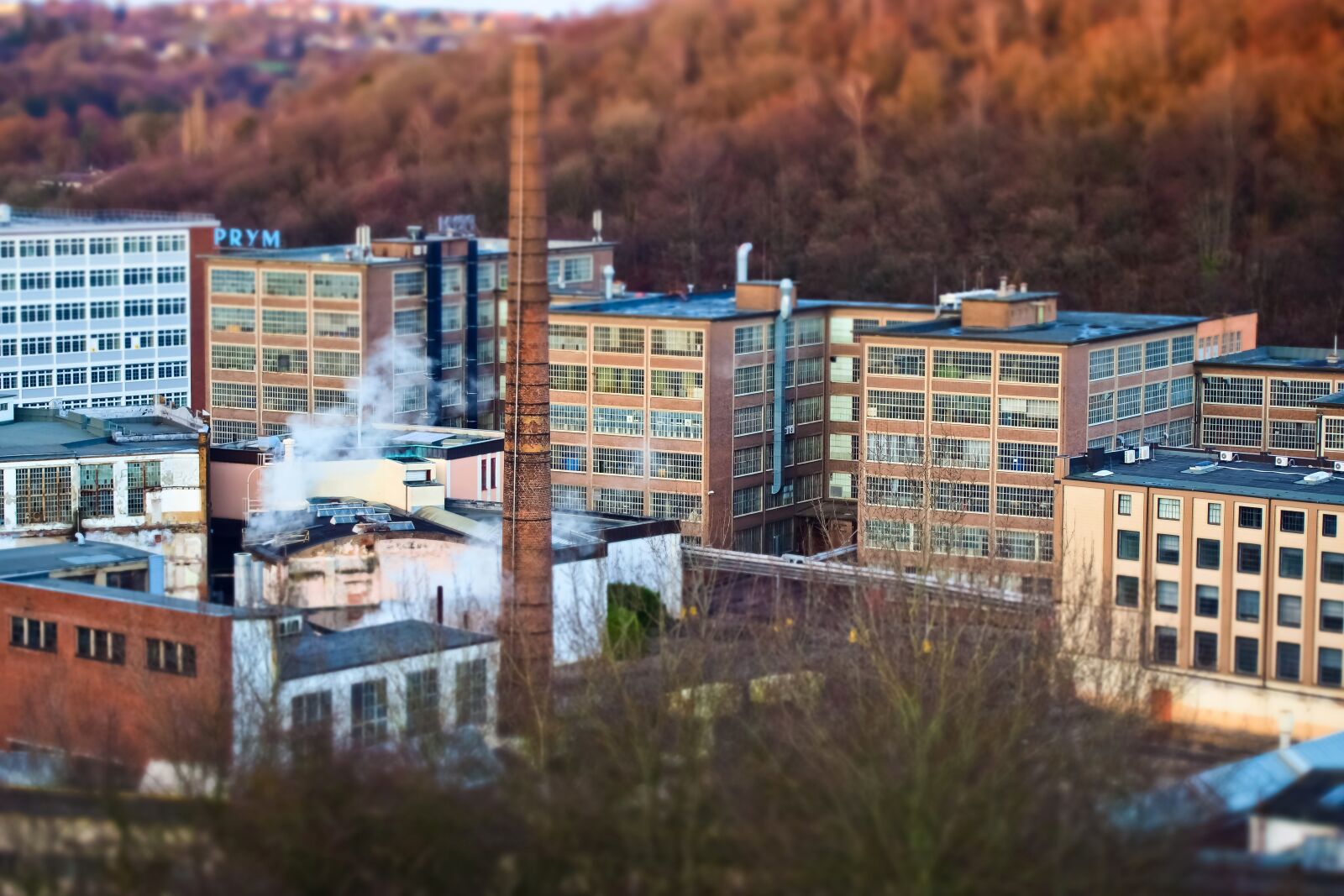 Olympus OM-D E-M10 sample photo. Factory, architecture, industry photography
