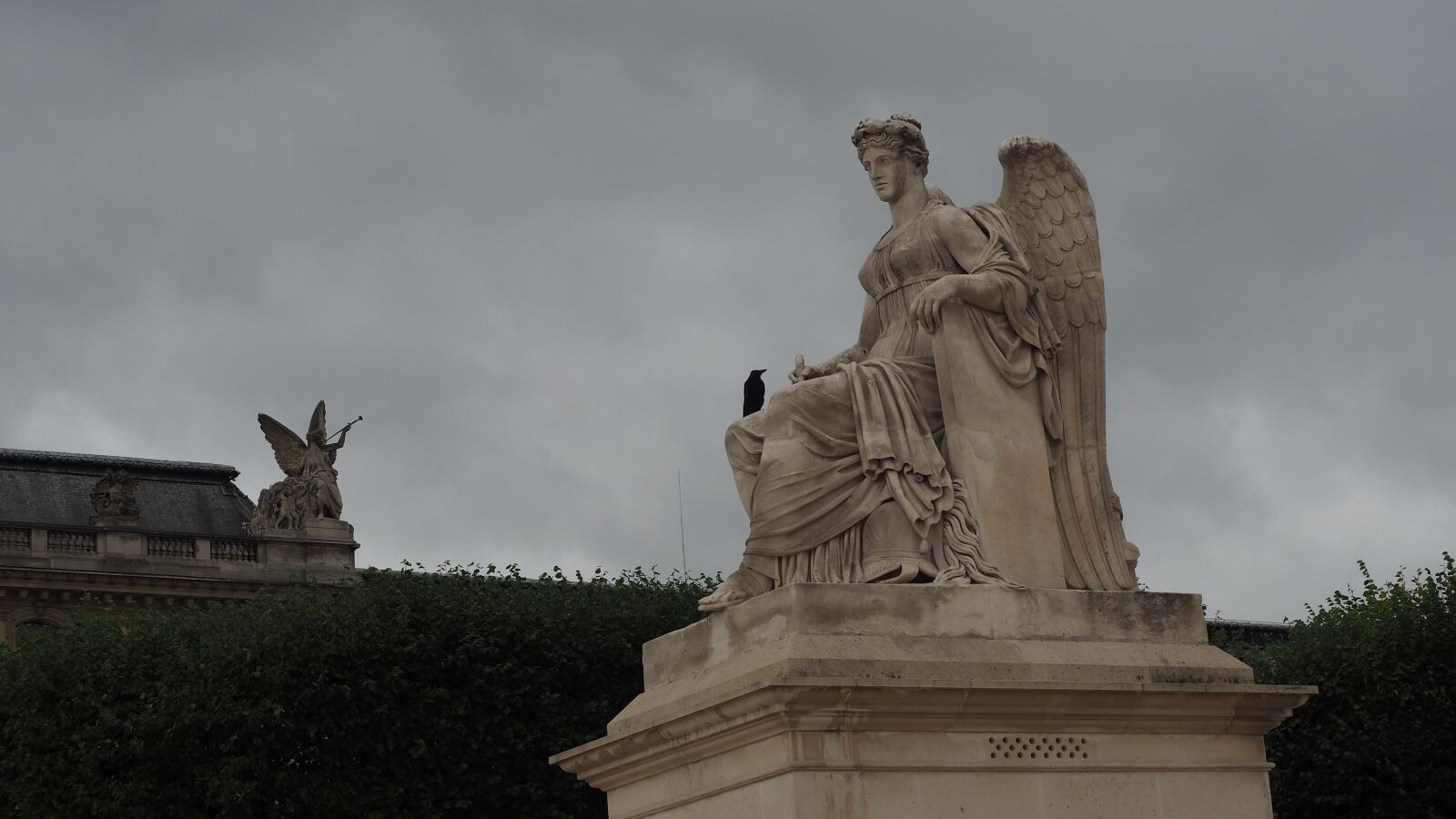 Olympus OM-D E-M5 II sample photo. France, statue, versailes photography