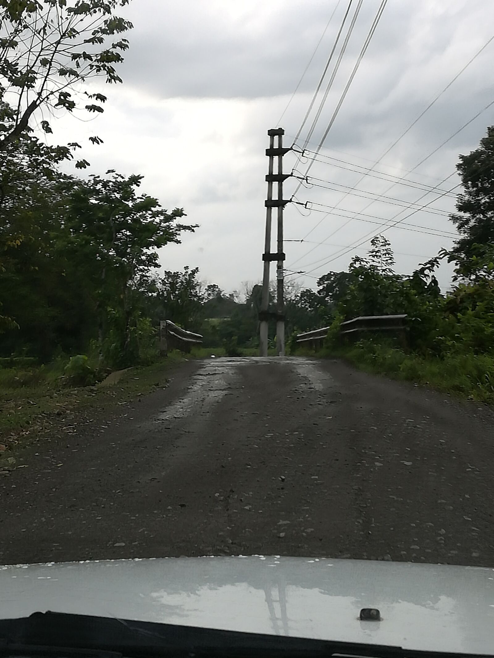 HUAWEI P10 lite sample photo. Power lines, street of photography