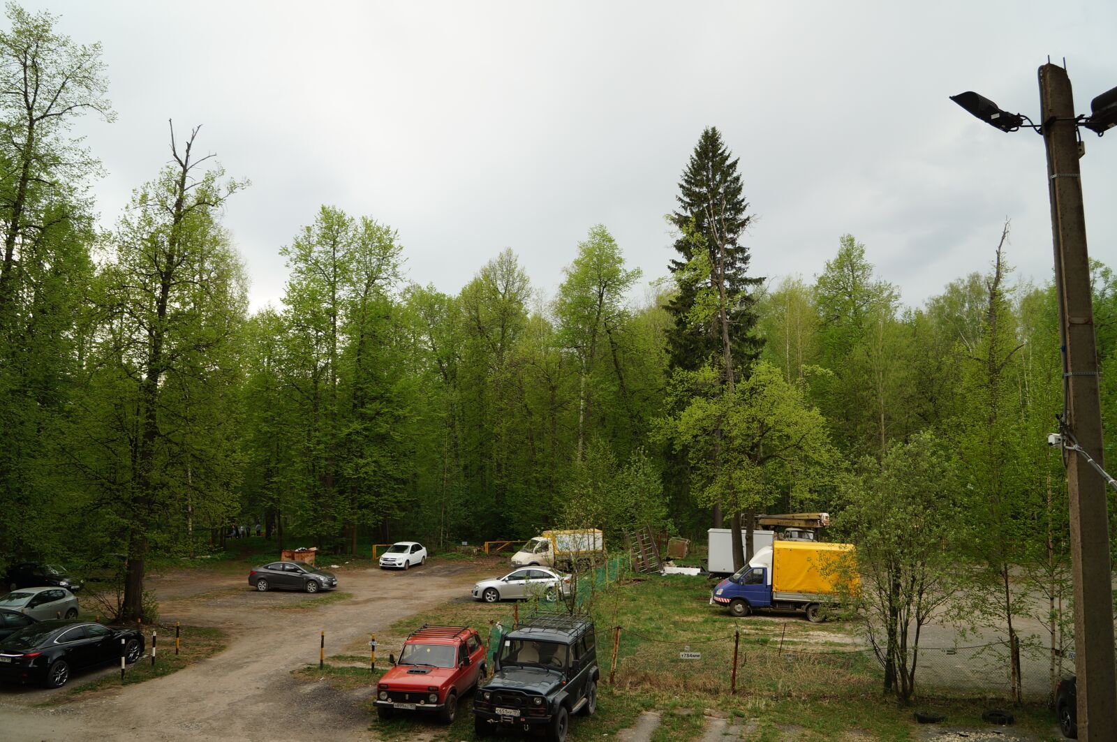 Sony SLT-A57 sample photo. Territory, forest, parking photography