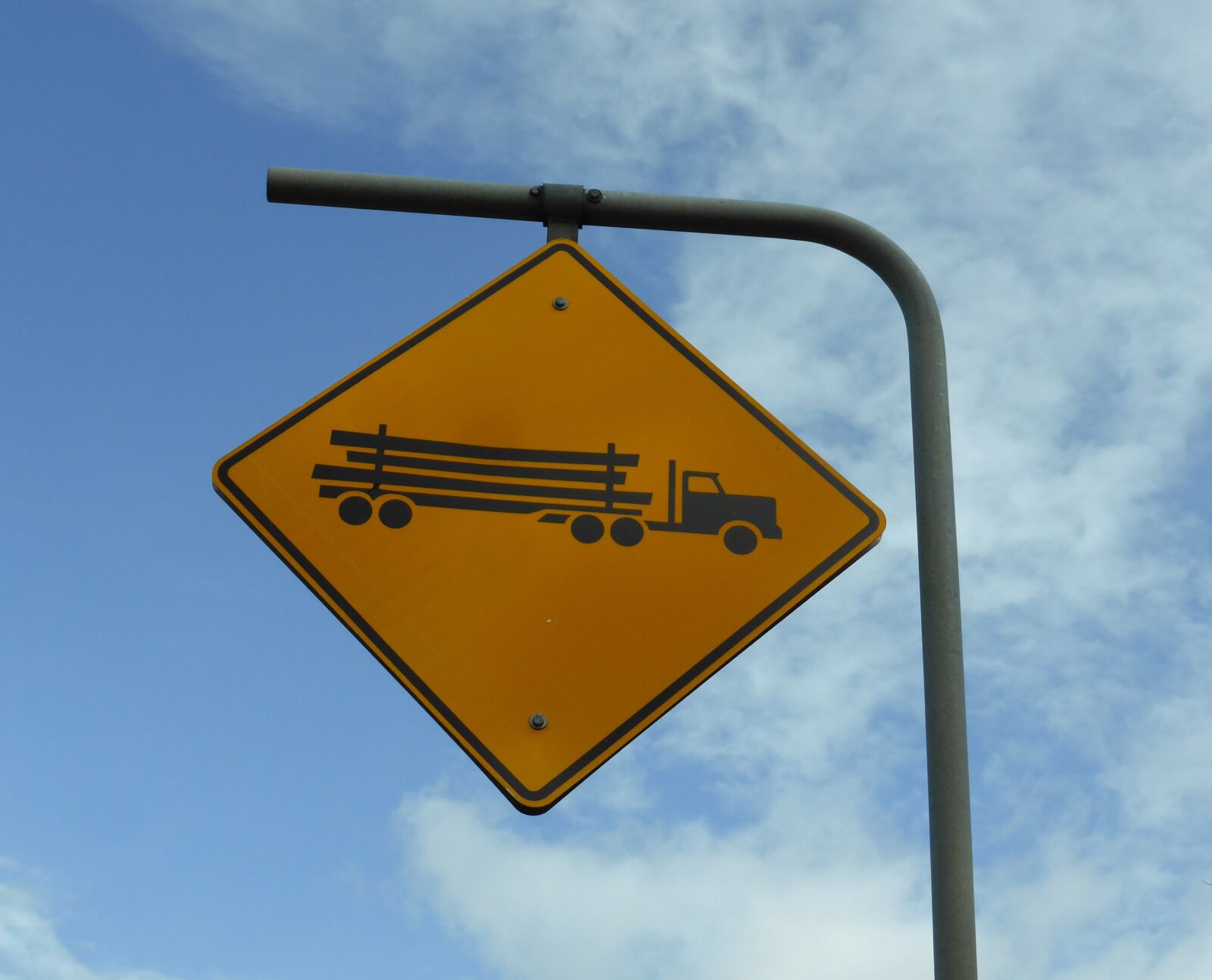 Panasonic Lumix DMC-ZS30 (Lumix DMC-TZ40) sample photo. Road sign, transport, trunks photography