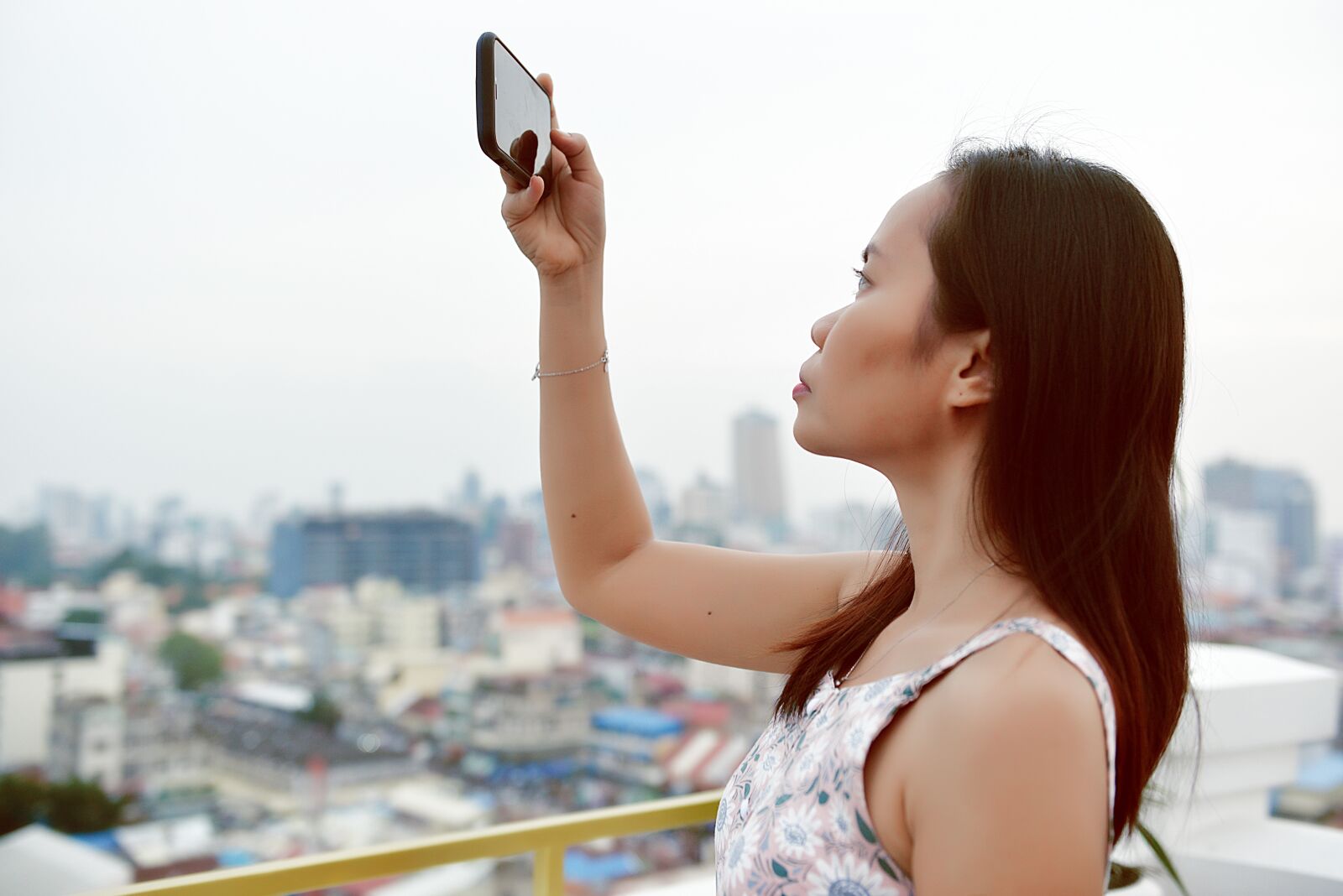 Nikon D800 sample photo. Selfie, view, cityscape photography