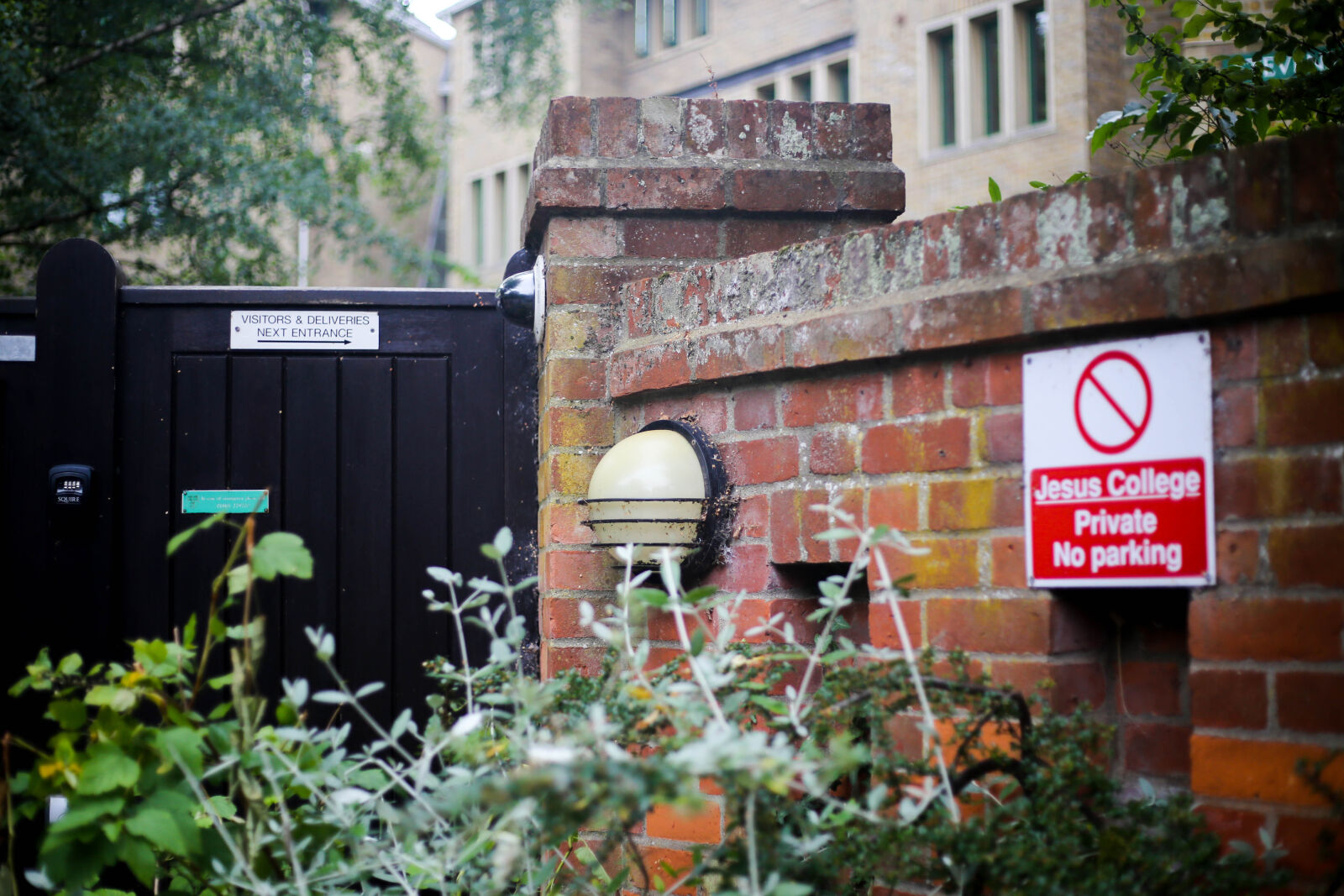 Canon EOS 6D + Canon EF 50mm F1.8 STM sample photo. Black, door, with, red photography
