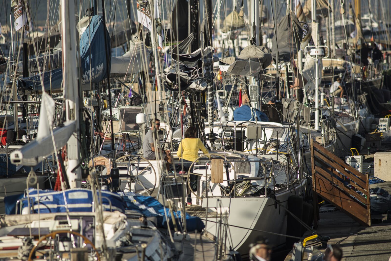 Nikon D600 sample photo. Saint tropez, sail, port photography